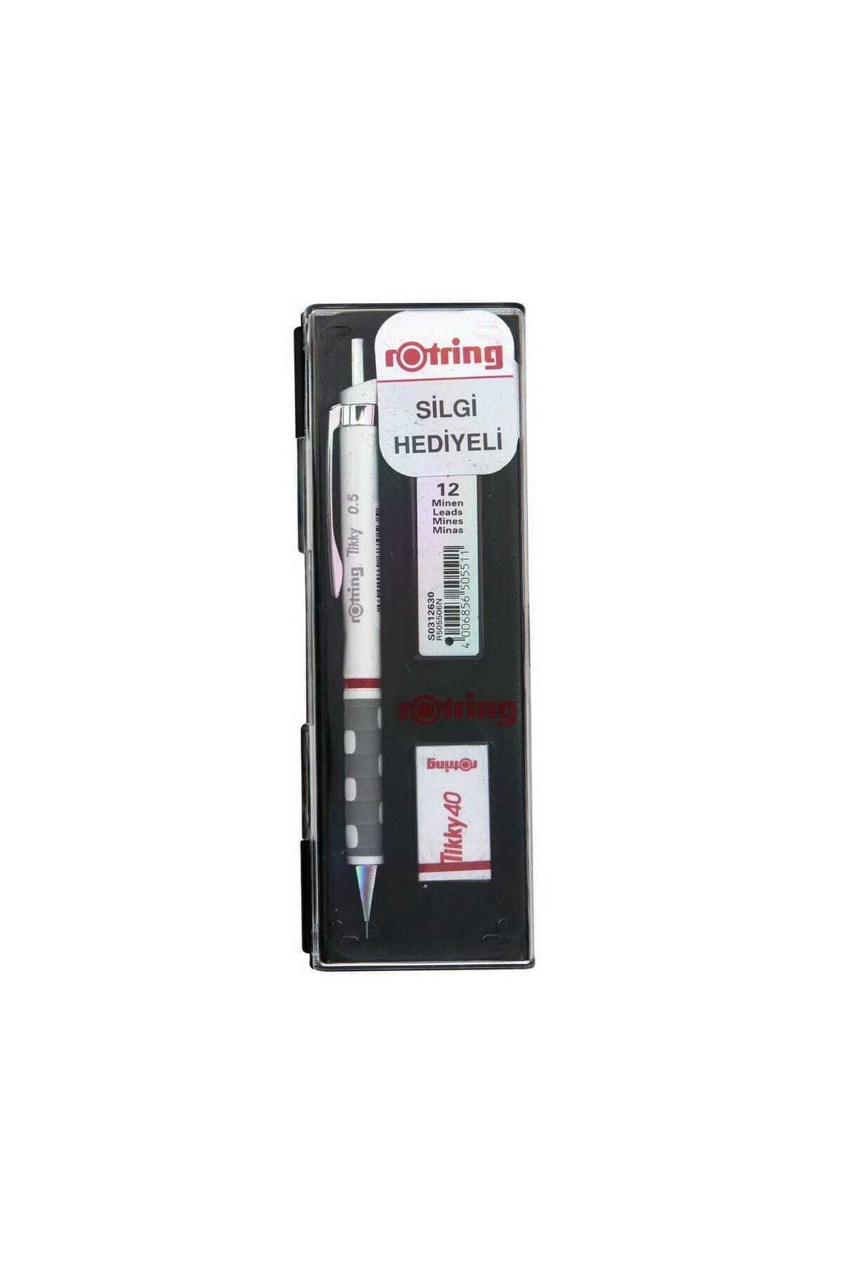 Rotring Versatil Uçlu Kalem Okul Seti 0.5 mm Beyaz