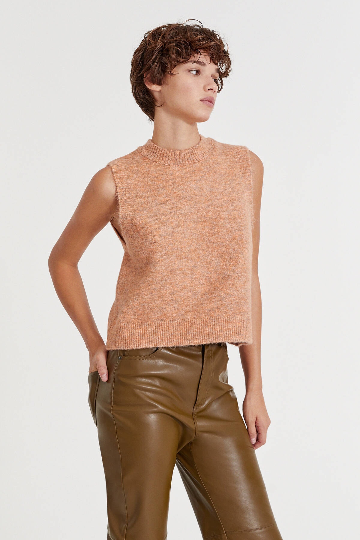 Pull & Bear Basic Triko Süveter