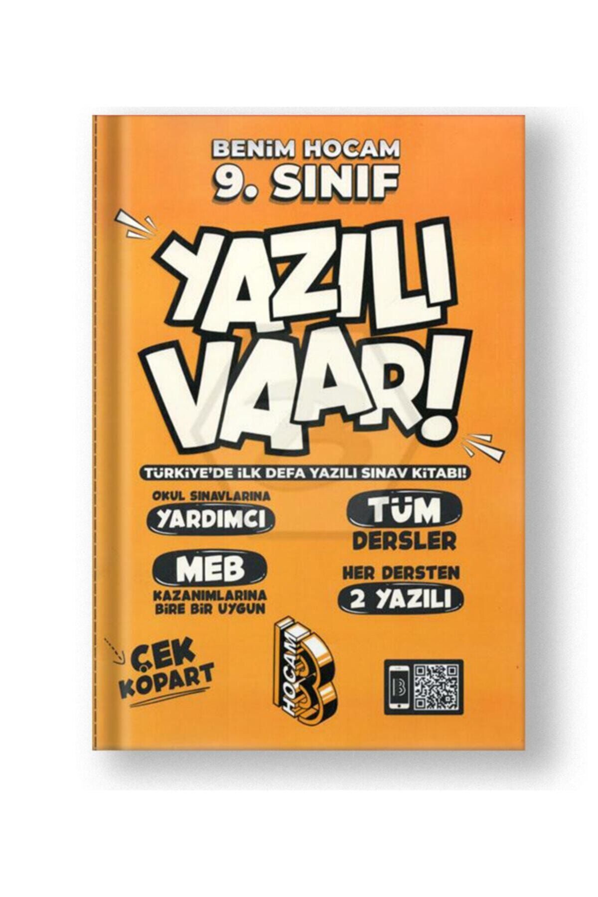 Benim Hocam & Eğitim Dünyası 9.sınıf Yazılı Vaar Tüm Dersler