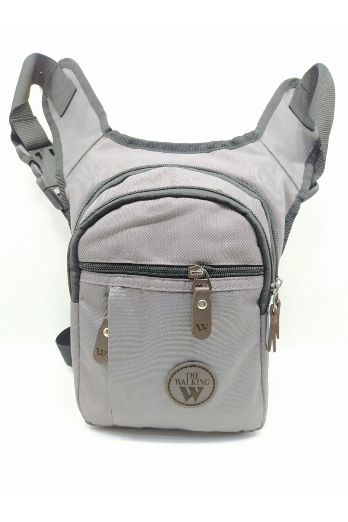 The Walking Design Fonksiyonlu Kullanım Bacak Bel Göğüs Çantası