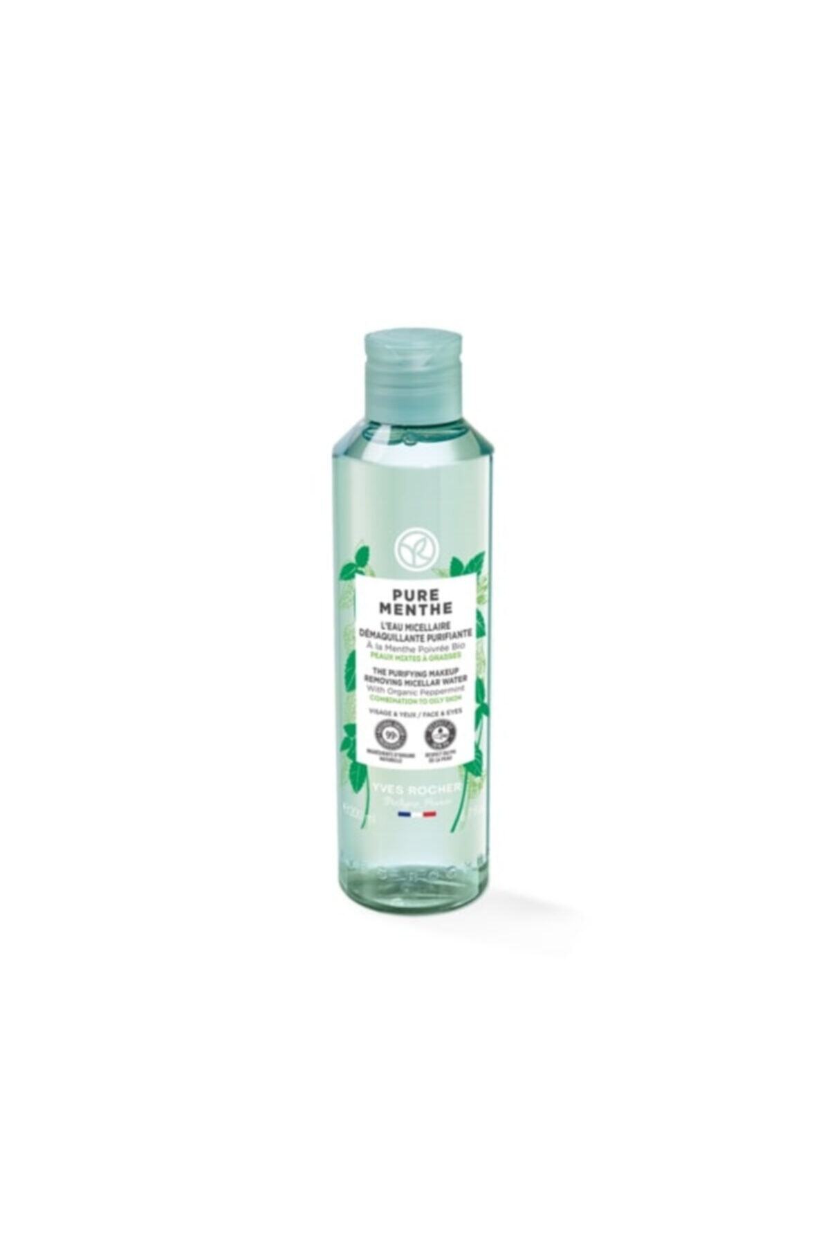 Yves Rocher Pure Menthe- Yağ Dengeleyici, Arındırıcı Yüz Ve Makyaj Temizleme Suyu - 200 Ml
