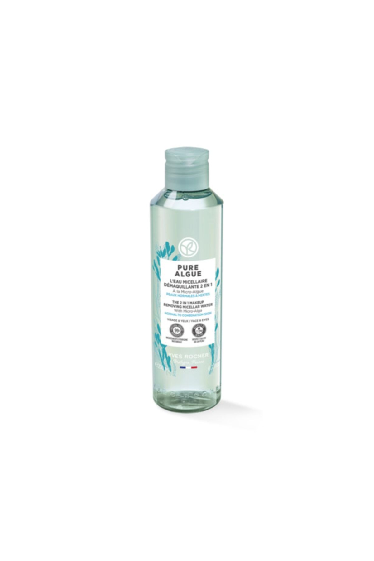 Yves Rocher Pure Algue- Nemlendirici Ve Ferahlatıcı Yüz Ve Makyaj Temizleme Suyu - 200 Ml