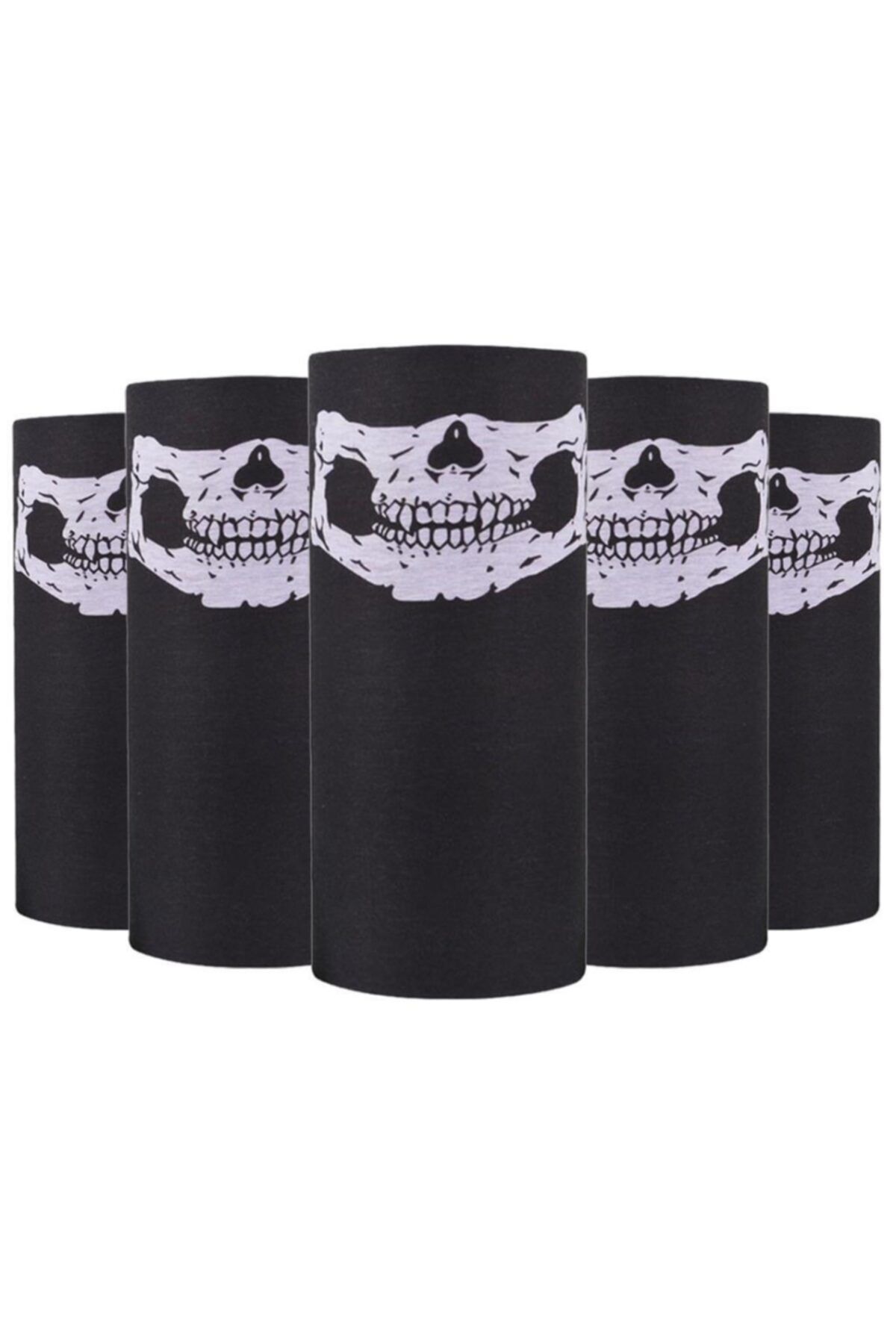 Knmaster Danger Buff Bandana Boyunluk Maske Saç Bandı 5'li Paket