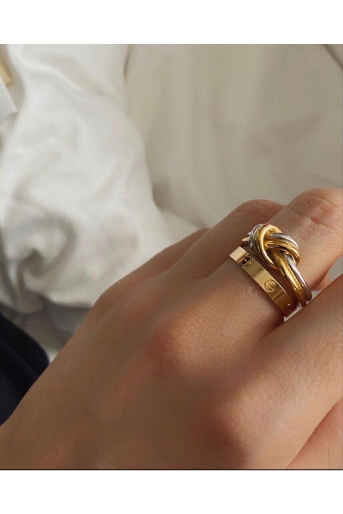 kems jewels Cartier Çelik Yüzük