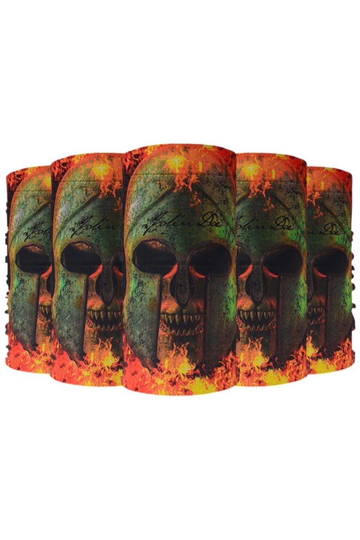 Knmaster John Doe Buff Bandana Boyunluk Maske Saç Bandı 5'li Paket