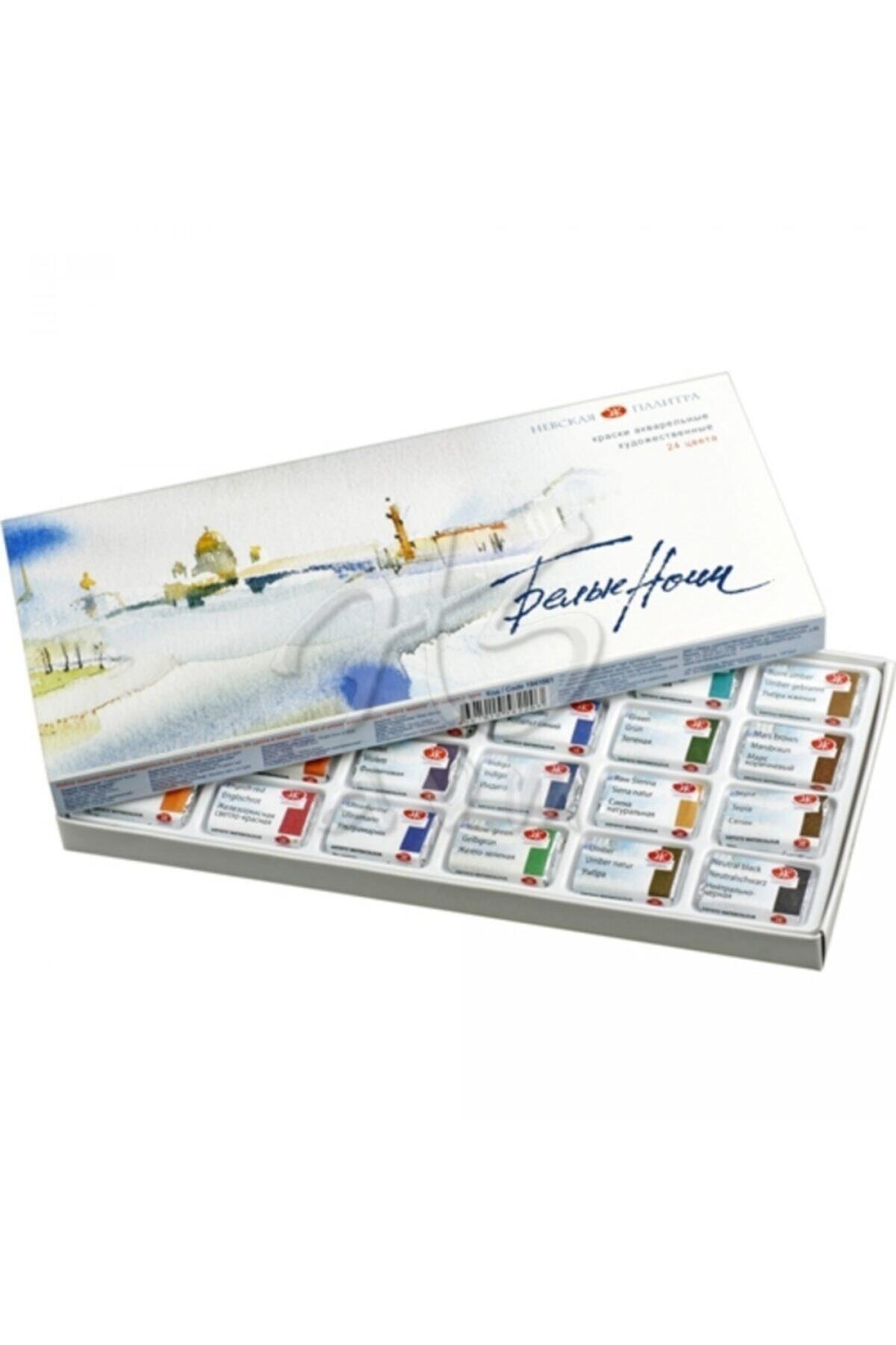 Anka Art St Petersburg White Nights Sulu Boya Seti 24lü Tam Tablet