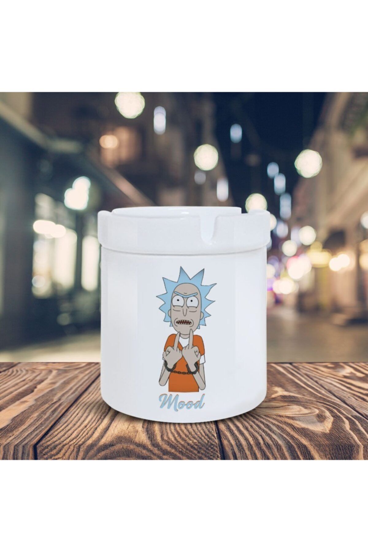 Asilmeydan Mood Küllük Rick And Morty Baskılı Kül Tablası