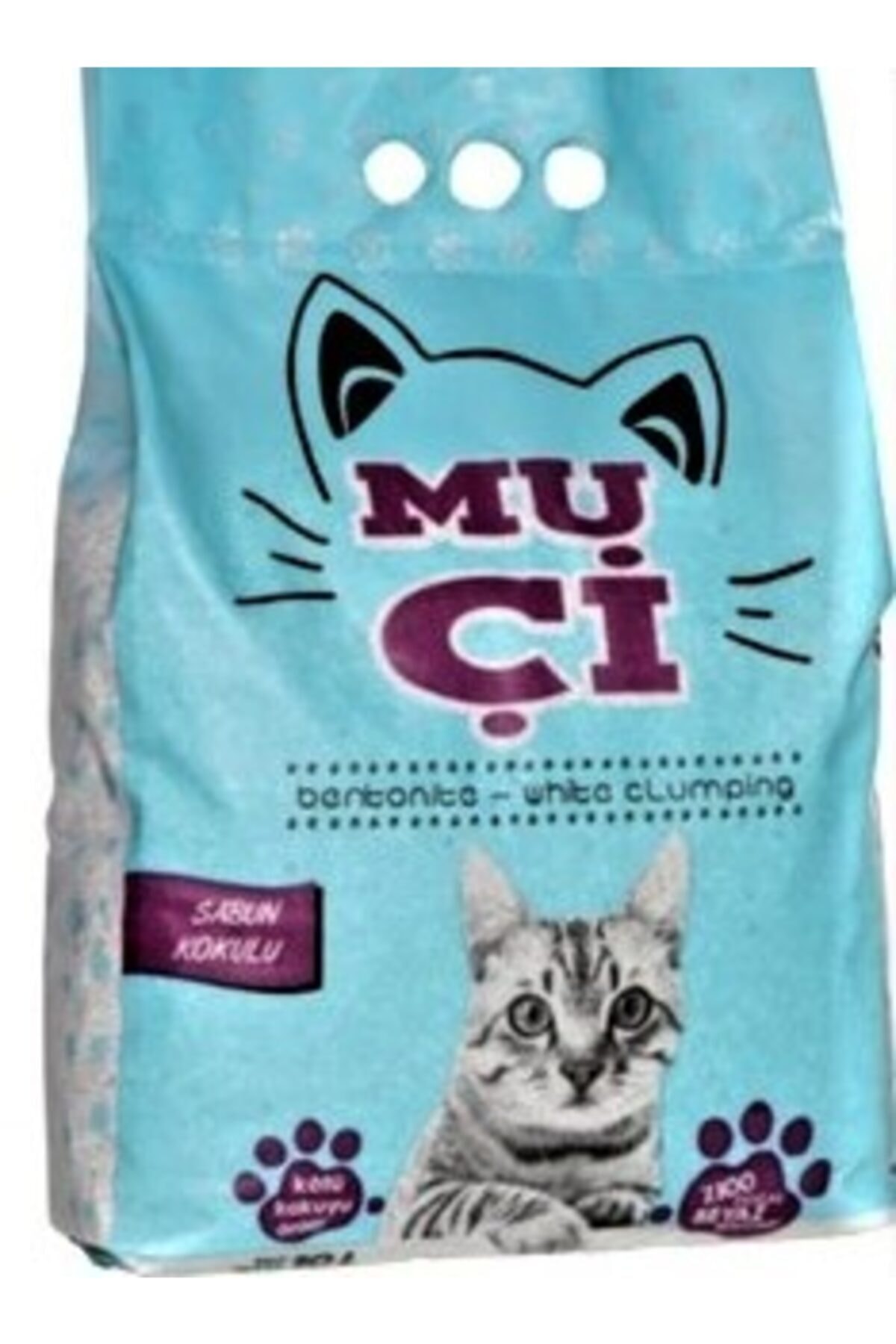 Muçi Sabun Kokulu Bentonite Kedi Kumu 10 L