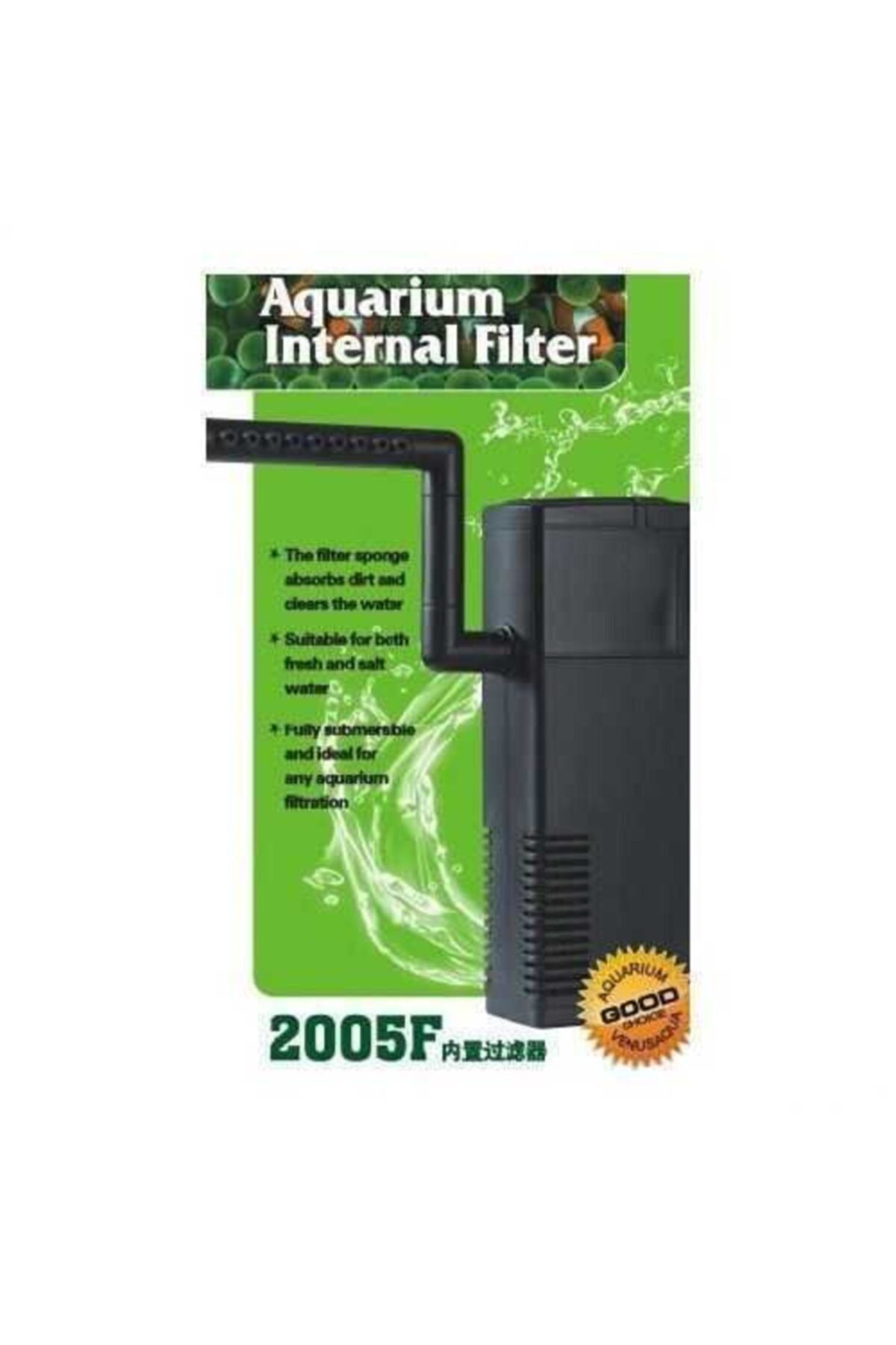 Venusaqua 2005f Akvaryum Iç Filtre 1200lt