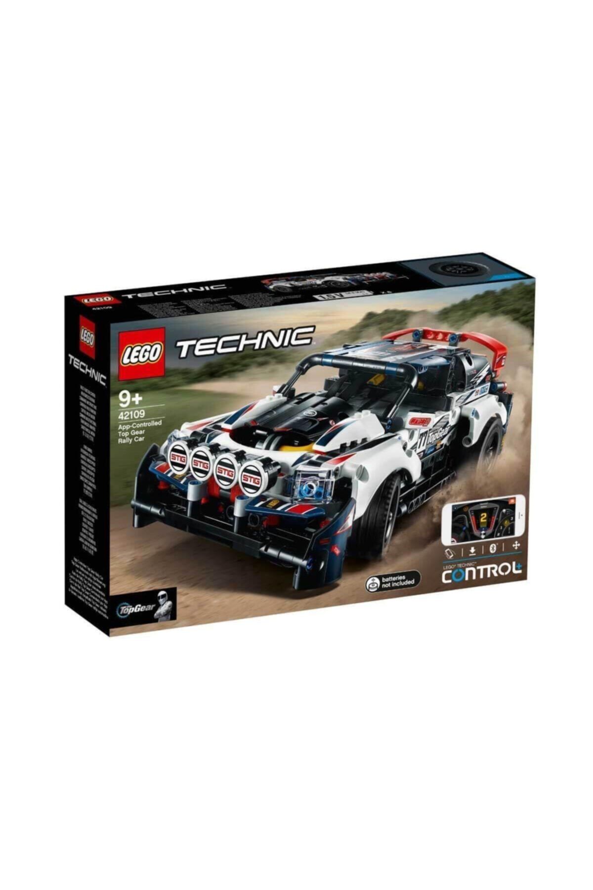LEGO 42109 ® Technic Top Gear R Car - Uygulama Kumandalı Top Gear Ralli Arabası / 463 Parça / +9 Yaş