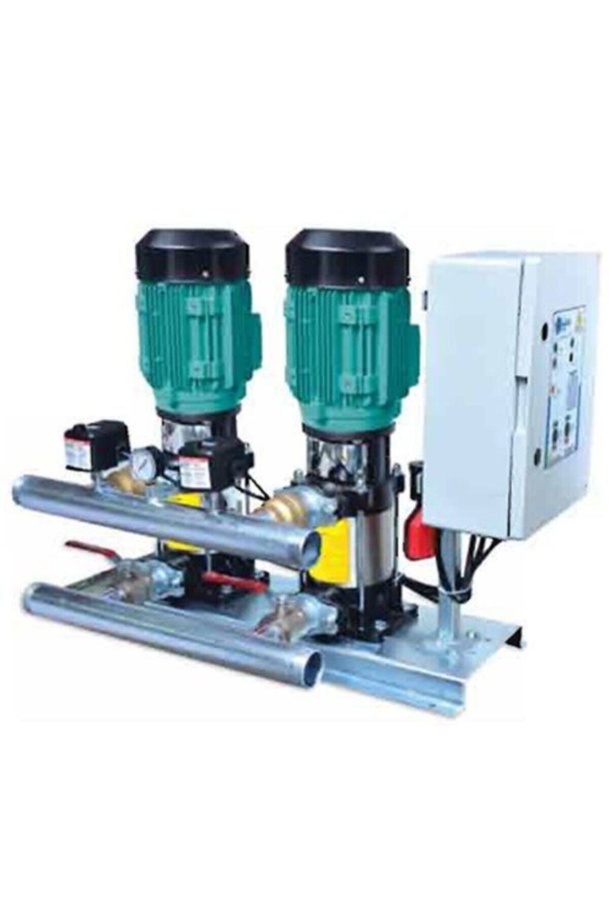 Master 2 Mvk 8/12m Dikey Kademeli Çift Pompalı Hidrofor 18 Kat 30 Daire 220 Volt 10 M³/h 100 Mss