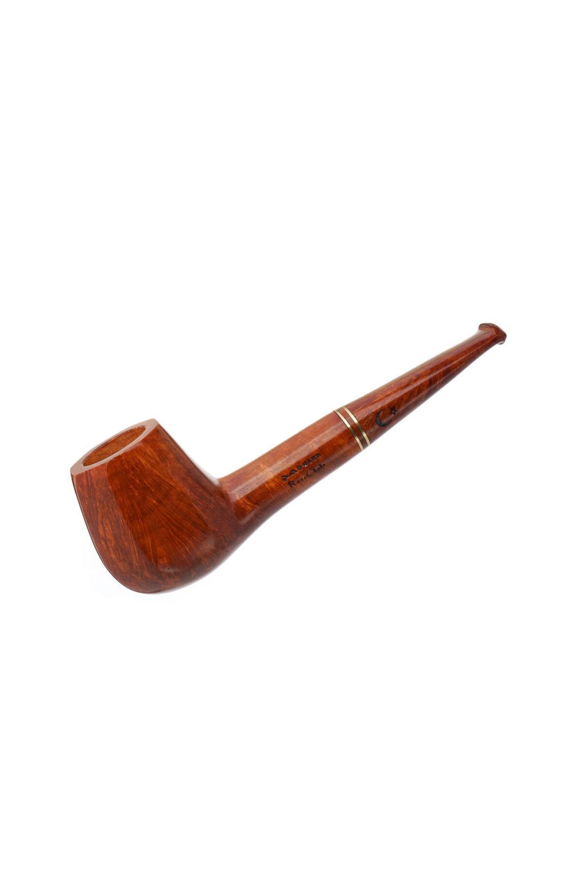 Şahin Rose Club 9mm. Filtreli Briar Saplı Pipo