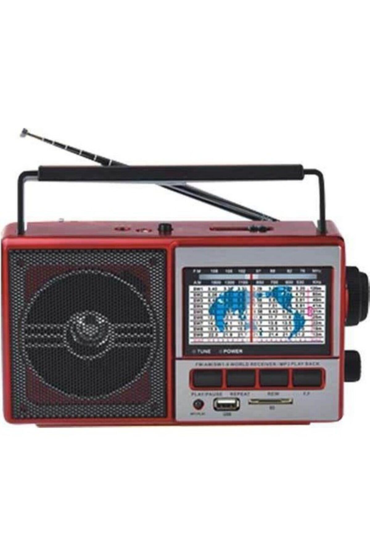 NO NAME Şarjlı 10 Band Dünya Radyosu ,usb, Sd , Mp3 Player