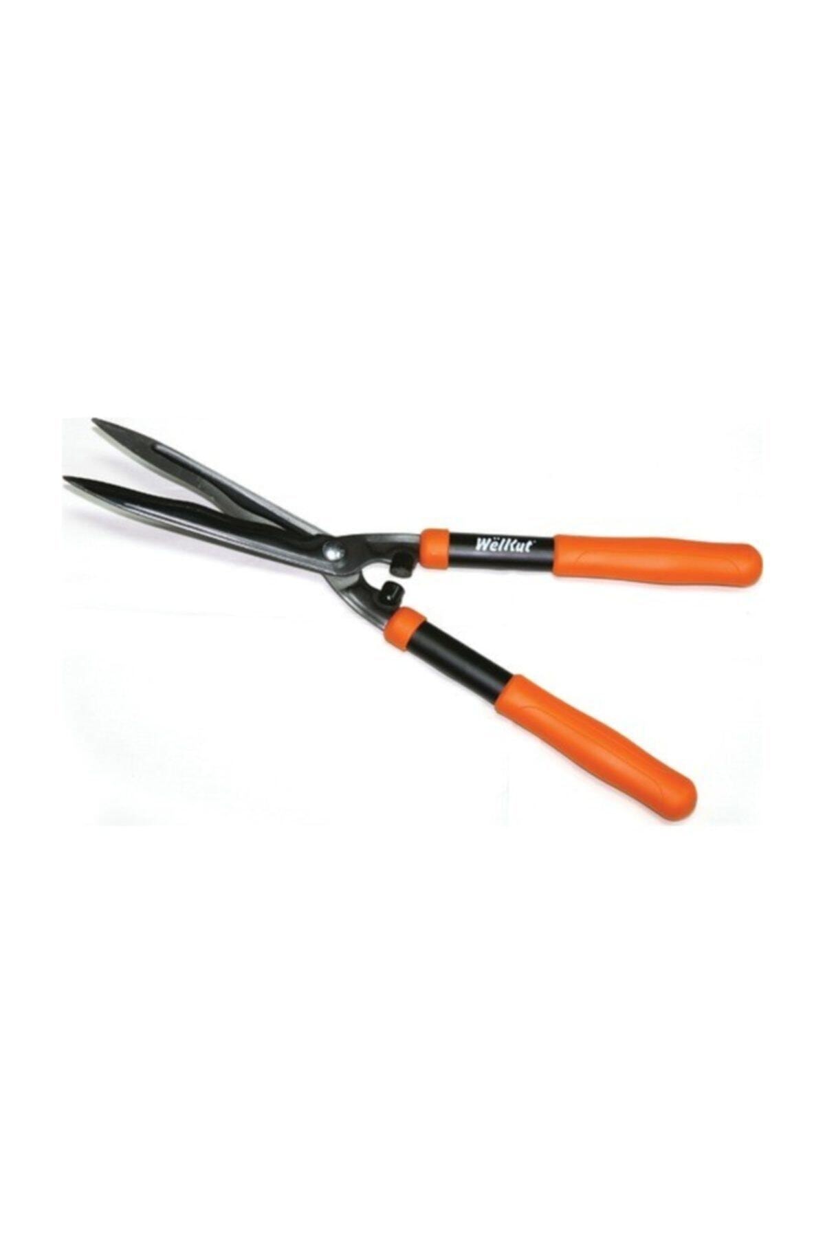 NO NAME Welkut 2056ne Dalgalı Bıçak Metal Saplı Çim Makası