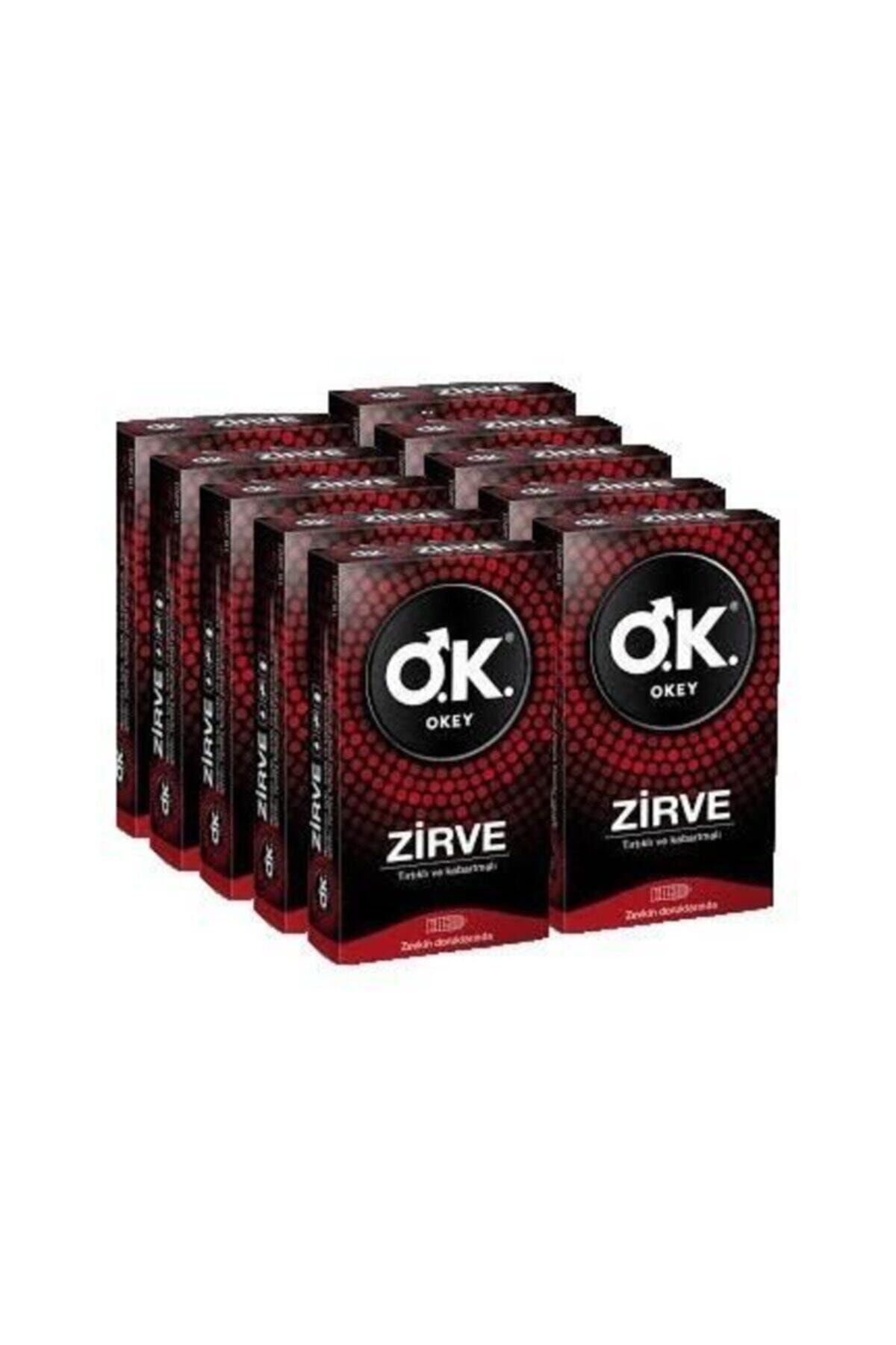 O.K. Bay Temur Tic. Okey Zirve Tırtıklı Ve Kabartmalı 100 Lü Paket
