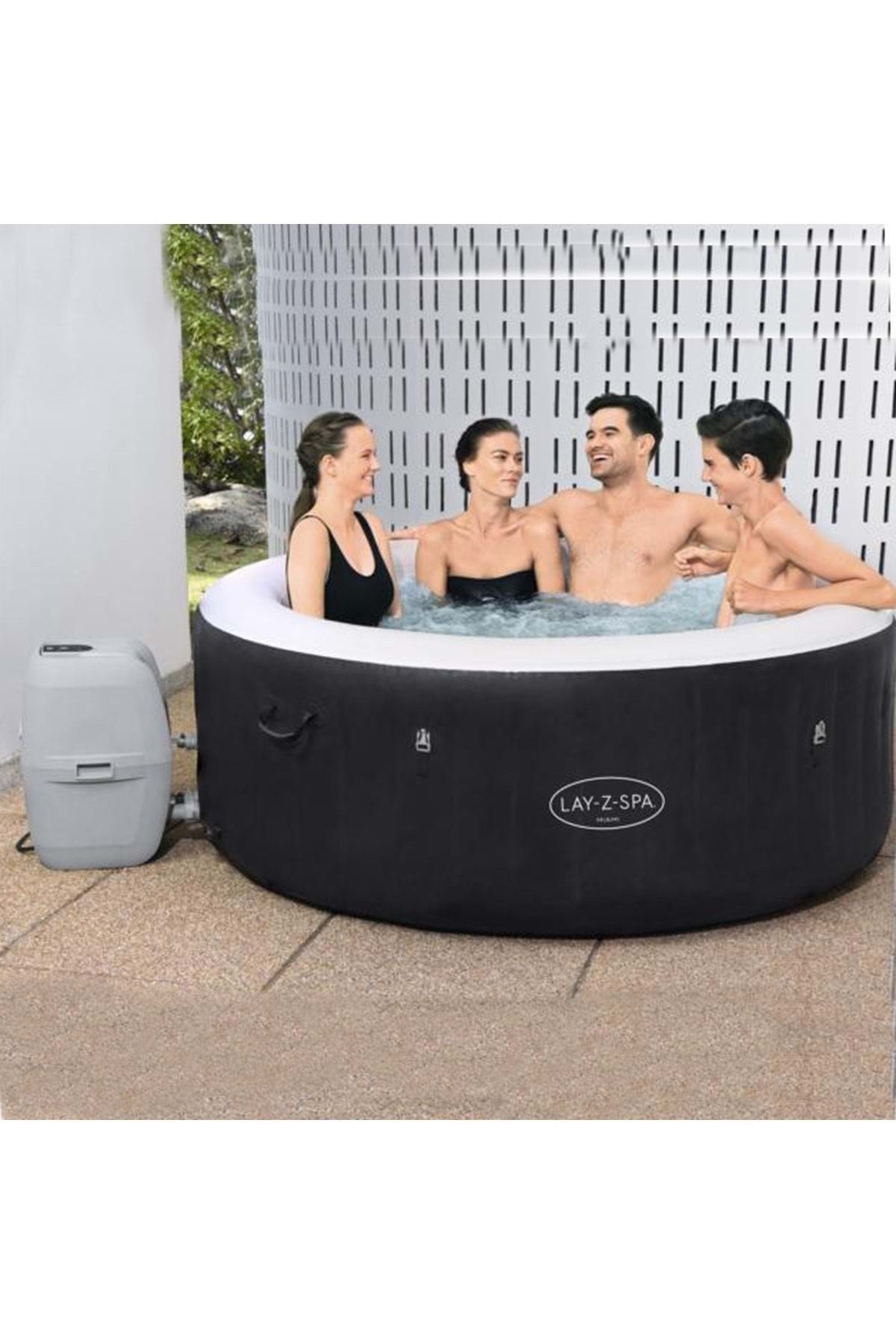 BESTWAY Lay Z Spa Miami Airjet 60001 (180 Cm X 66 Cm )