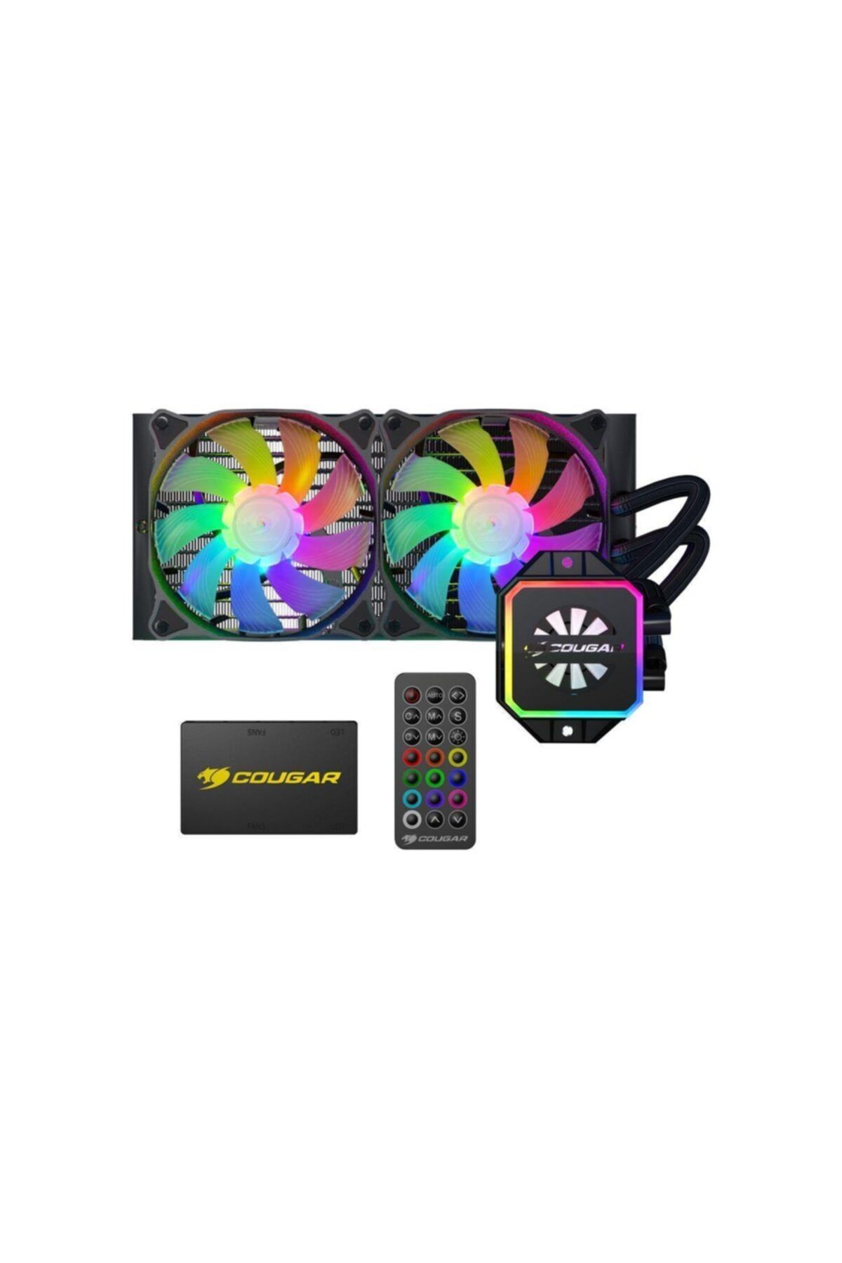 Cougar Helor 240 Rgb 2xfan 120mm Sıvı Cpu Soğutucu Rl-hlr240-v1