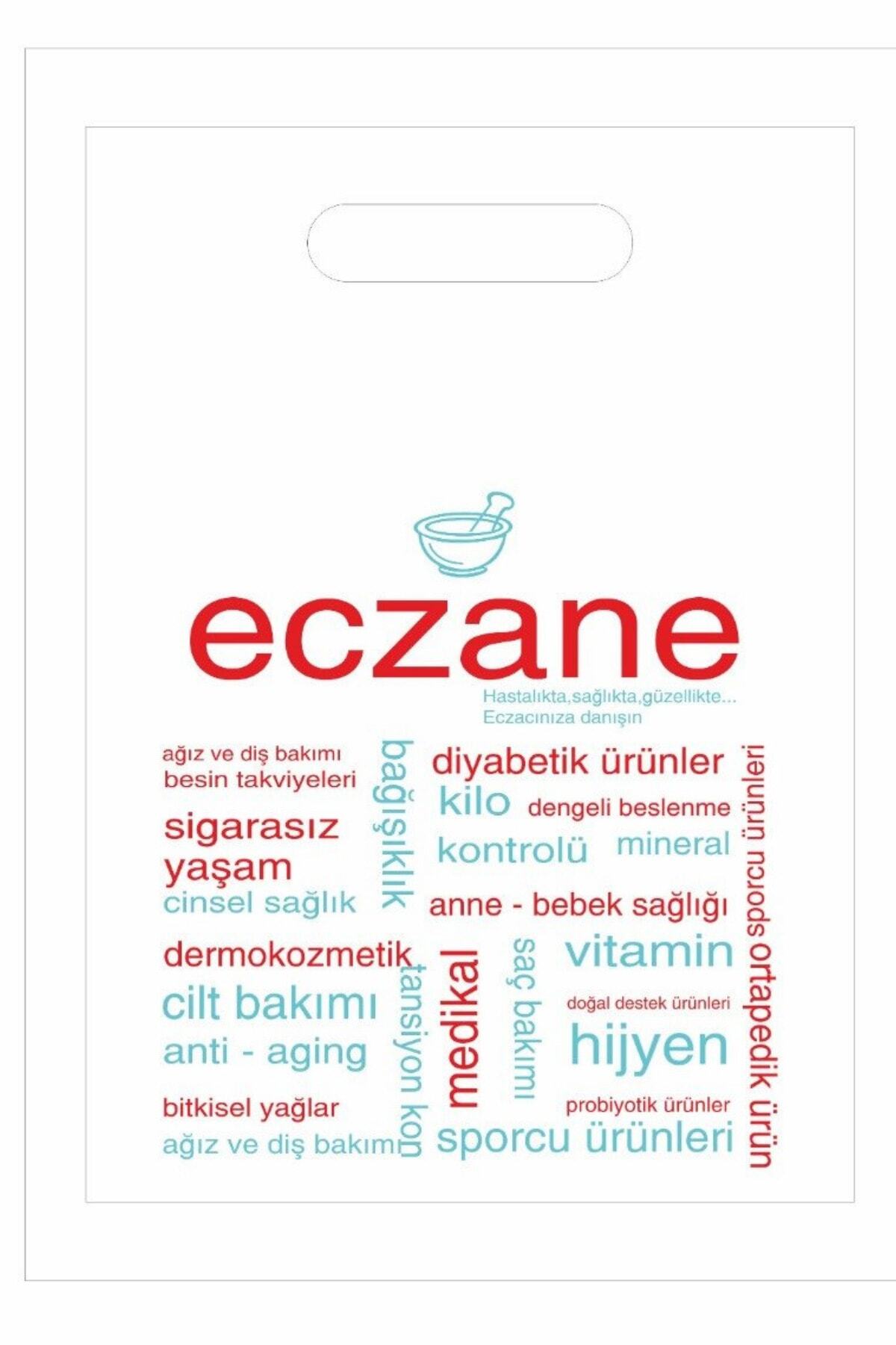 Mt Sağlık El Geçmeli 24*32 Eczane Poşeti