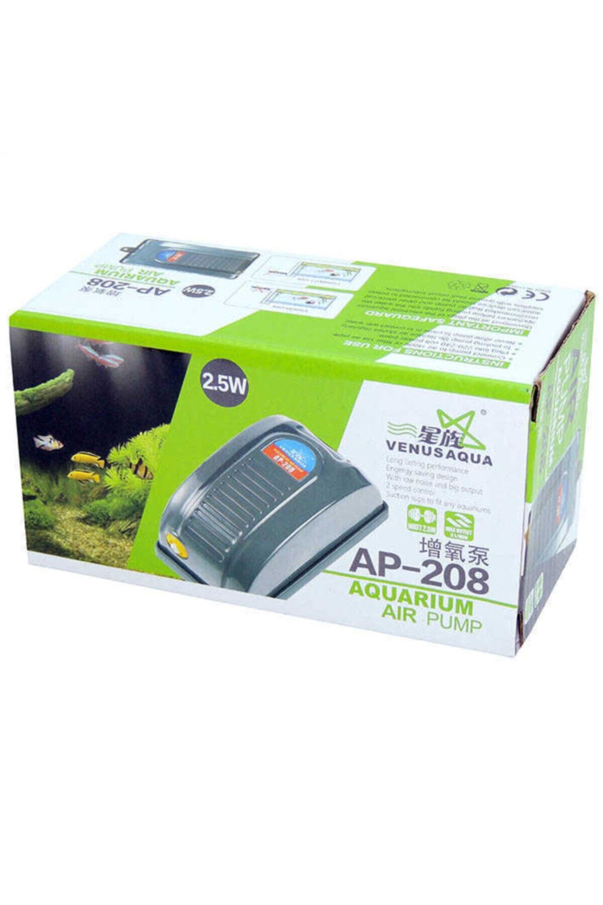 Venusaqua Ap-208 Tek Çıkışlı Hava Motoru 2,5w 1x3l
