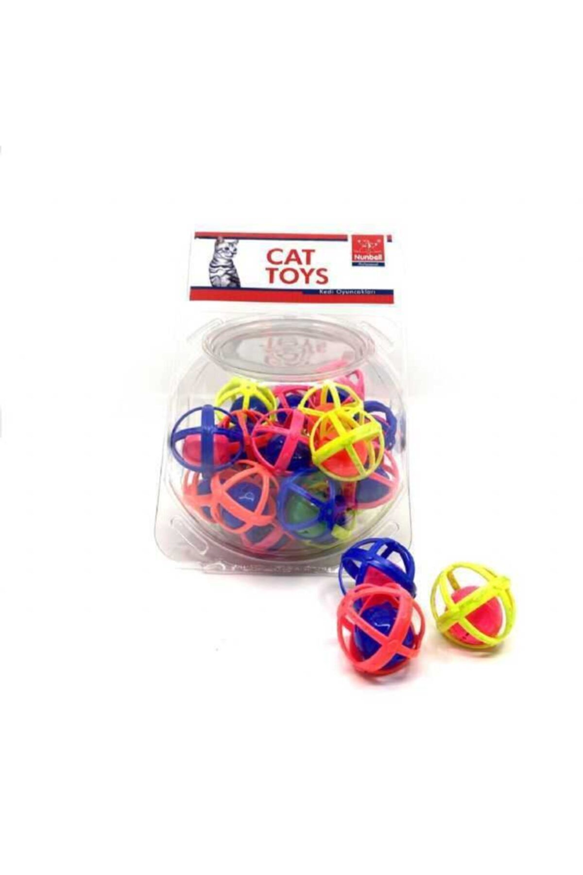 Little Friends Nunbell Kedi Oyuncağı Büyük Kafes Top