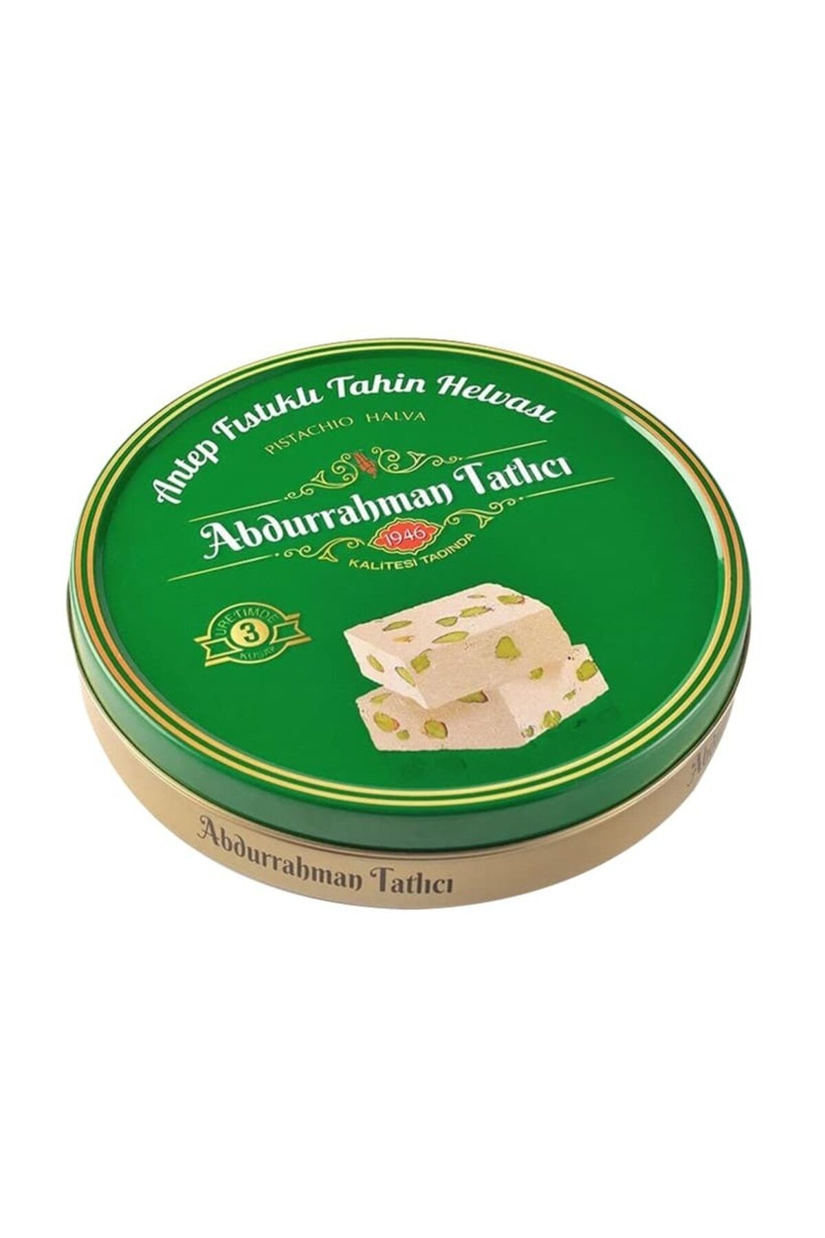 Abdurrahman Tatlıcı Tahin Helvası Antep Fıstıklı 650 gr