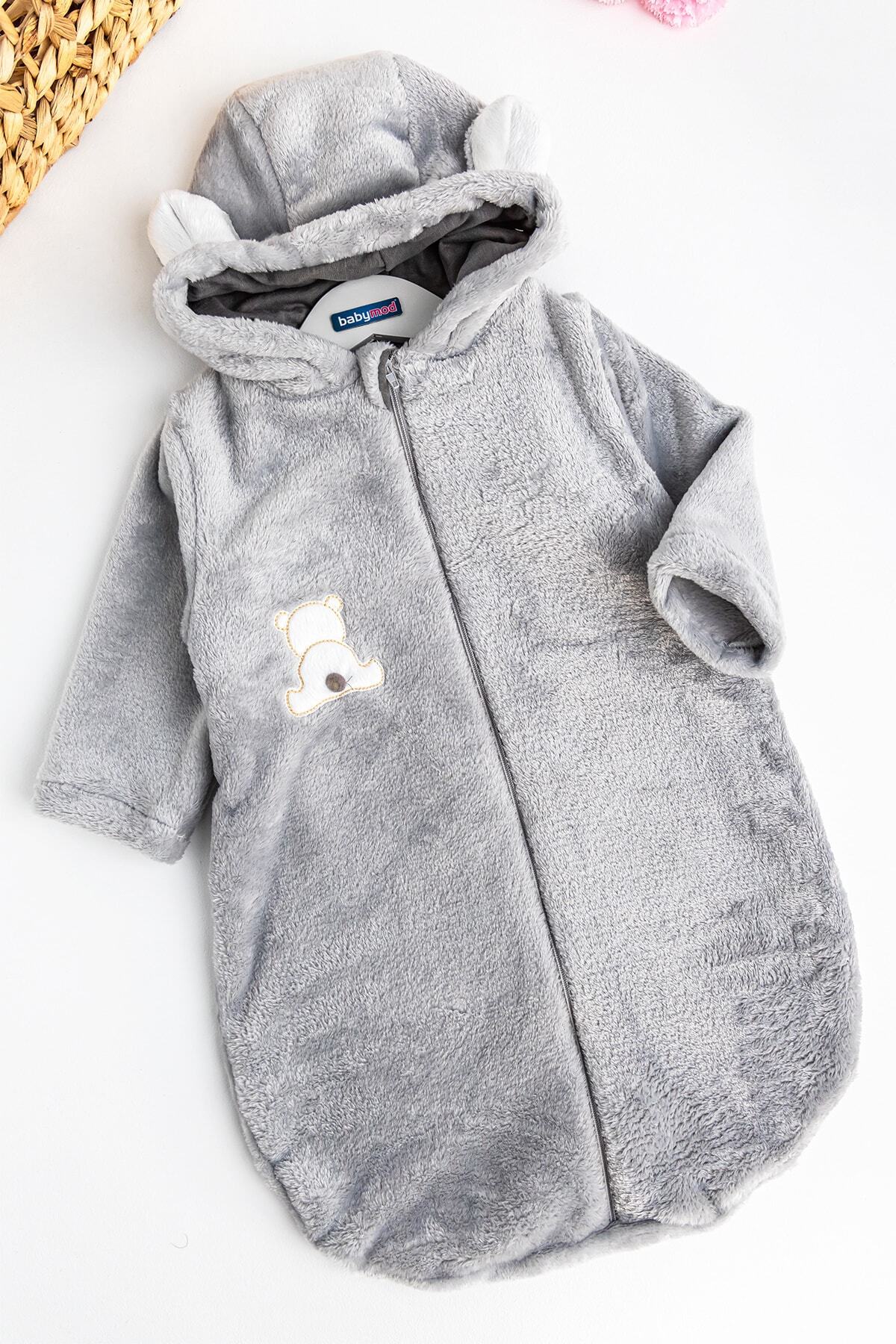 Babymod Ayıcık Figürlü Welsoft Bebek Uyku Tulumu