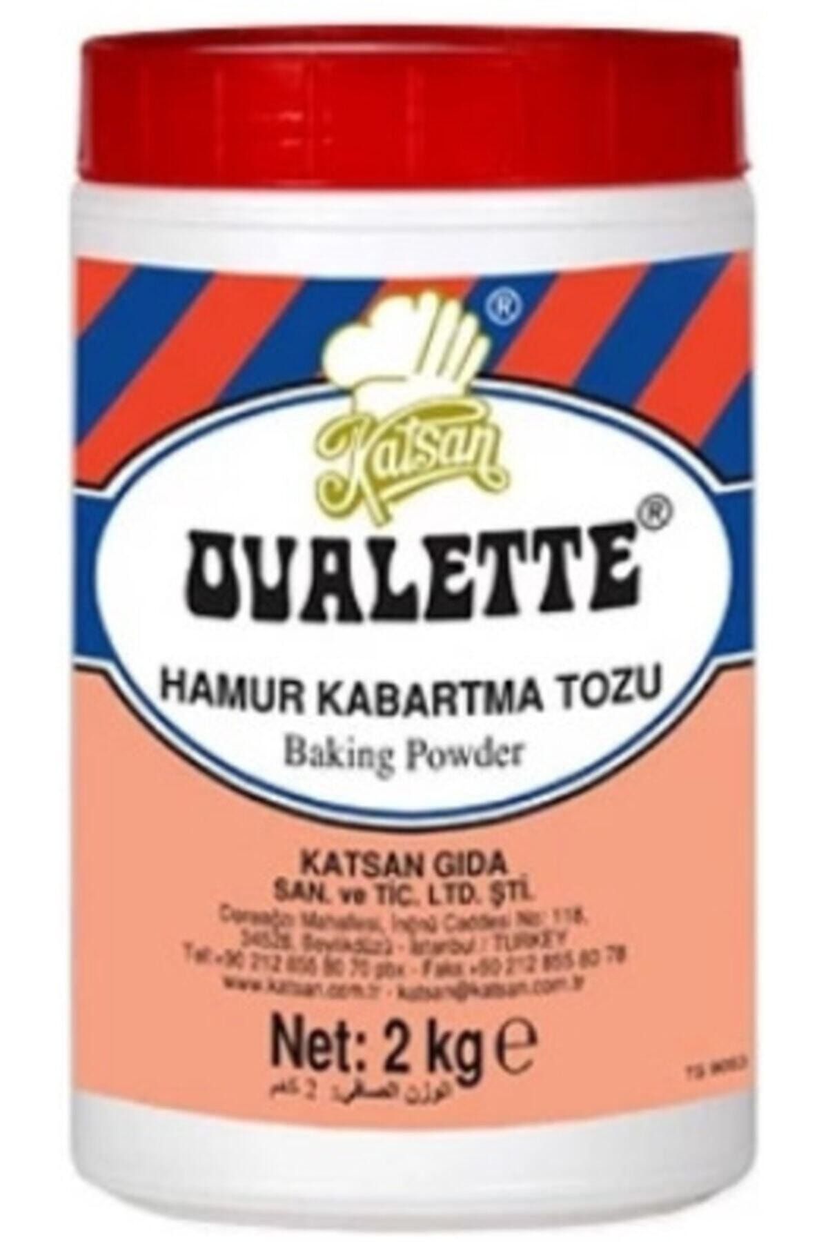 Katsan Ovalette Ovalette Hamur Kabartma Tozu 2kg