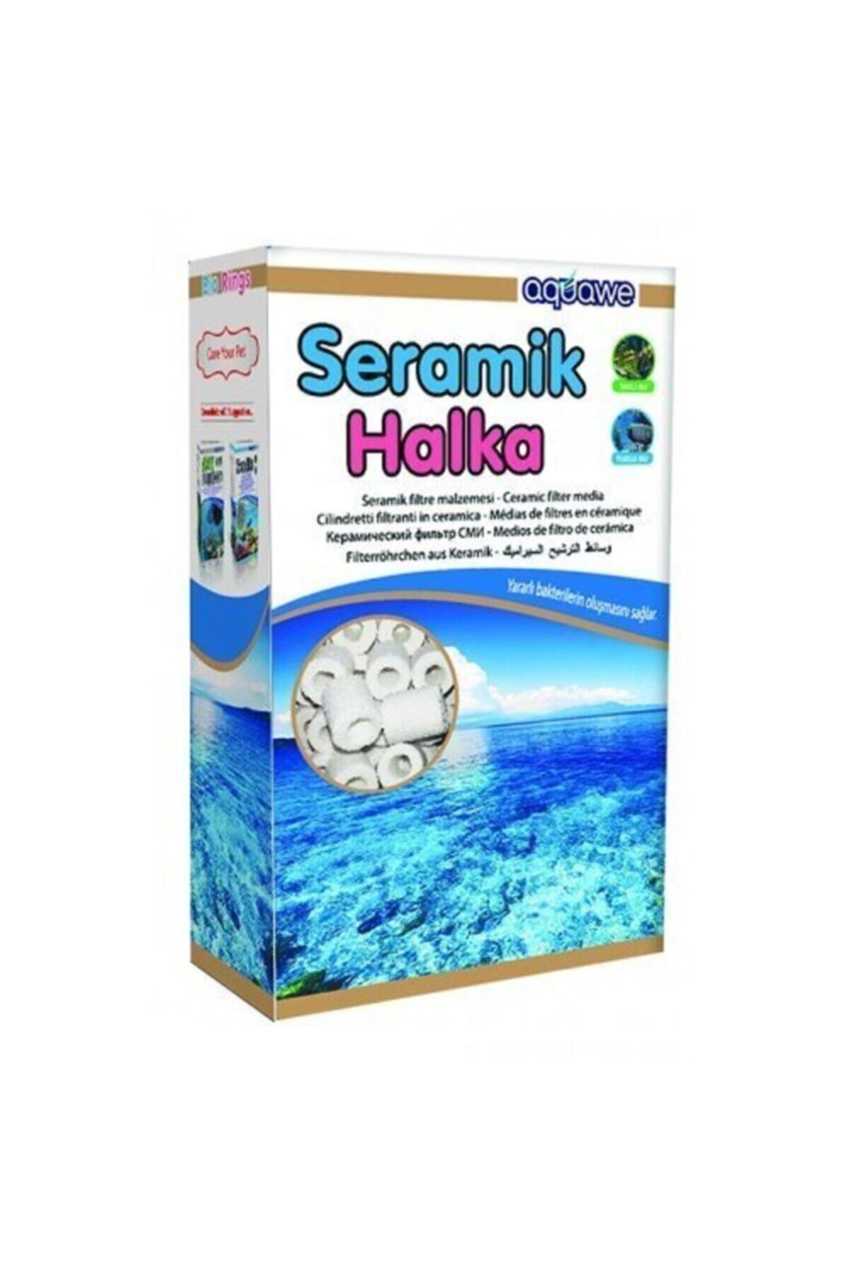 TiSert Seramik Halka Akvaryum Filtre Malzemesi 350 gr