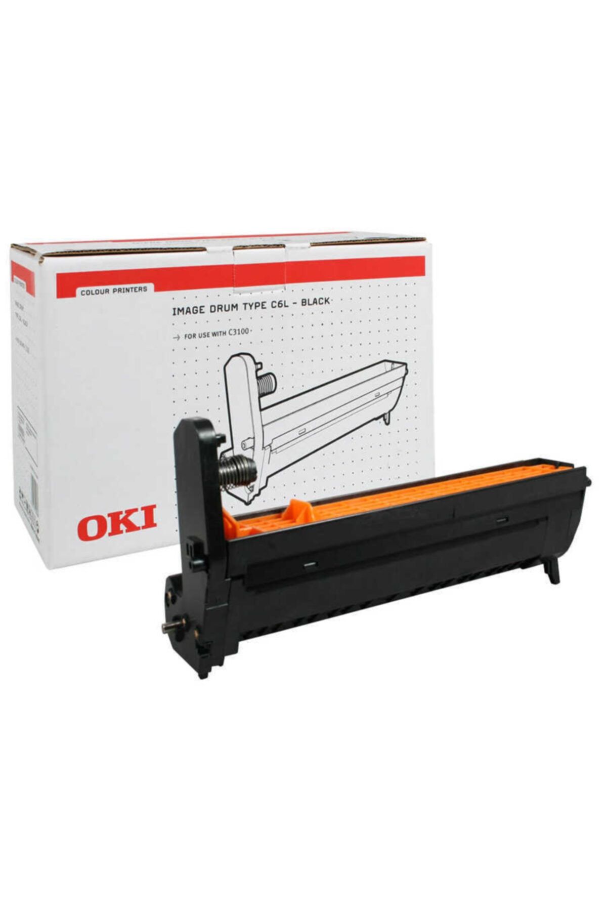 OKI C3100-42126642 Orjinal Kırmızı Drum Ünitesi