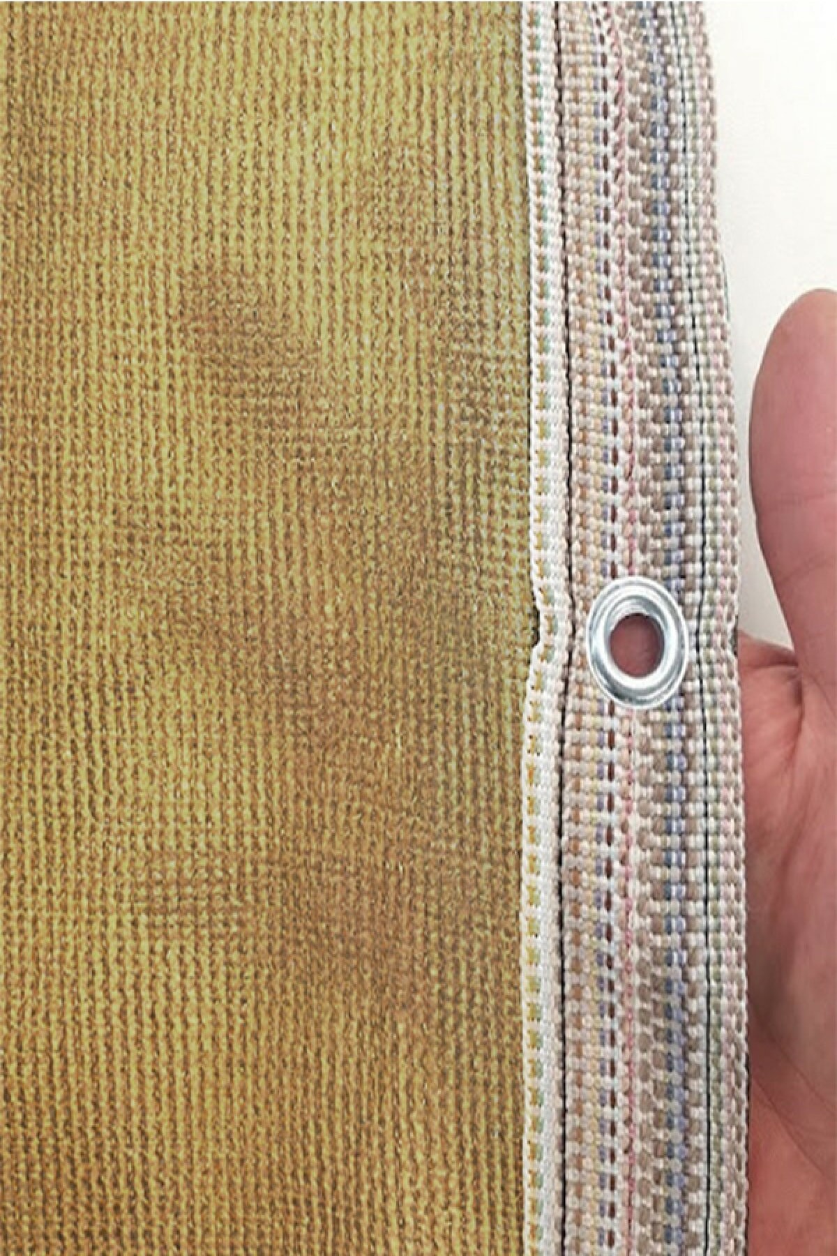 HRN Textile %95 Güneş Geçirmez Gölgelik File 6x12 m2 Krem