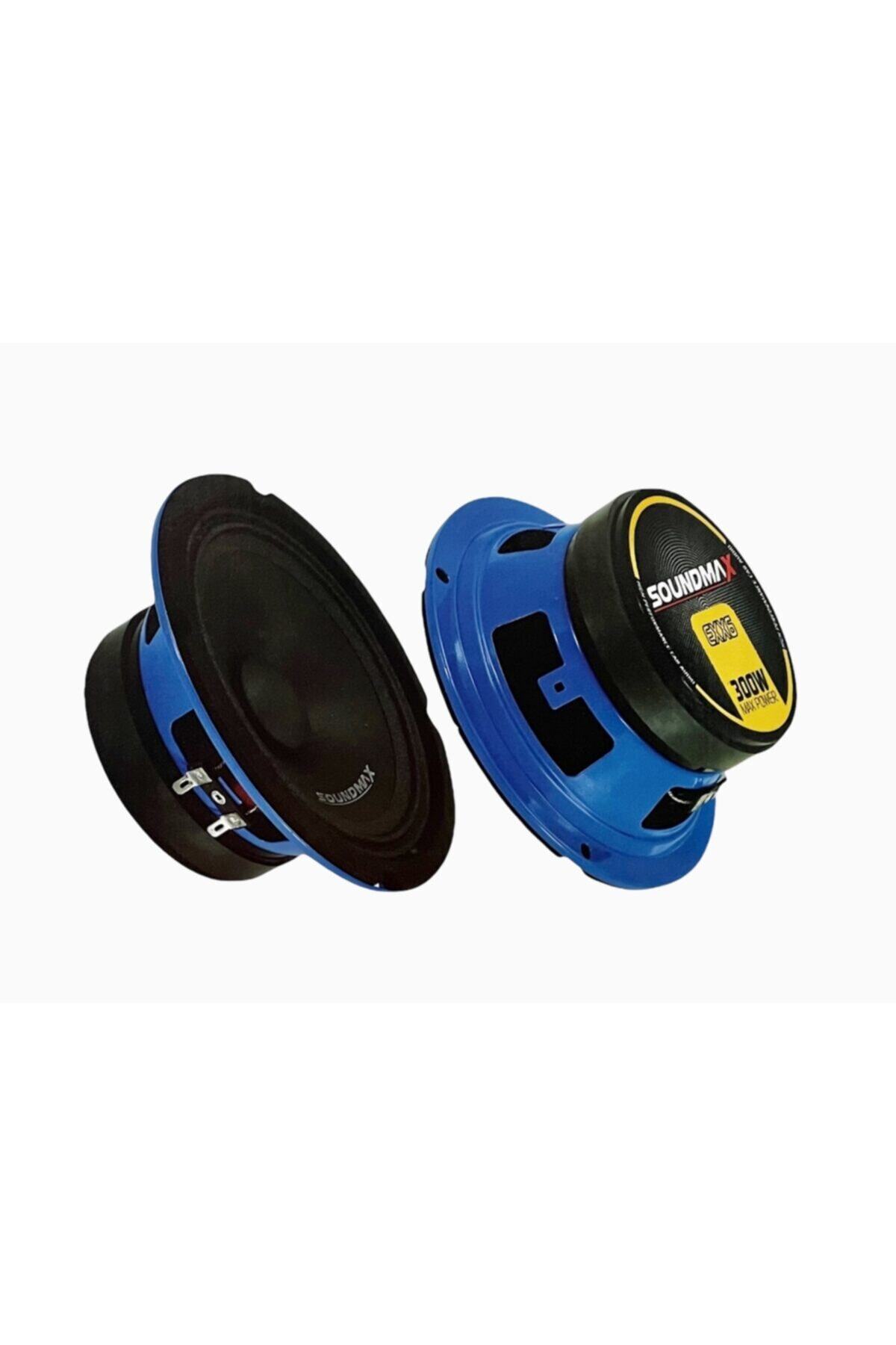 Soundmax Sounmdax Sx - Mx6 Exx6 16 Cm 300 Watt Profesyonel Midrange Hoparlör ( 2 ' Li Takım )