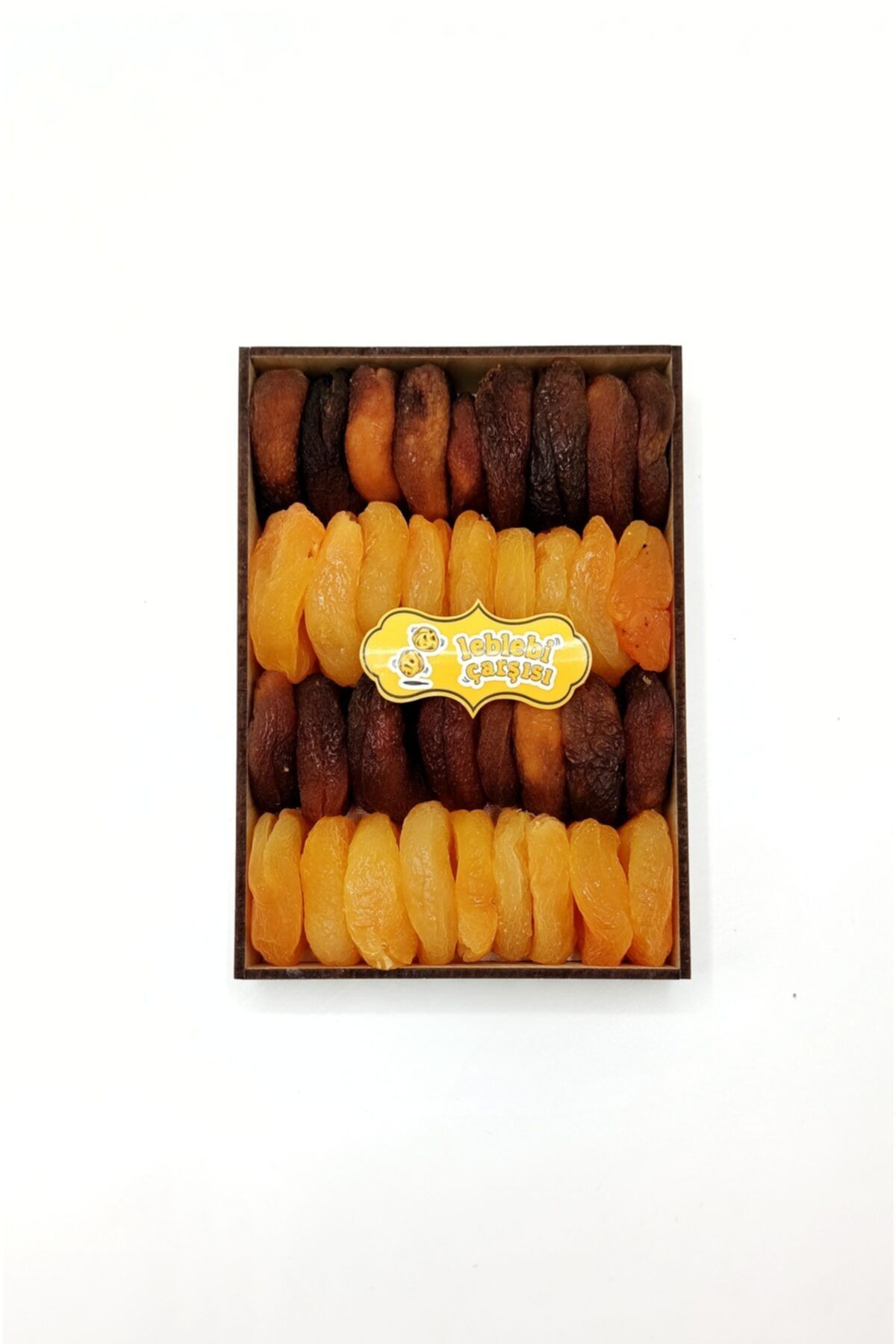 Leblebi Çarşısı Gün Kurusu - Sarı Kayısı Karışık Kasa 520 Gr