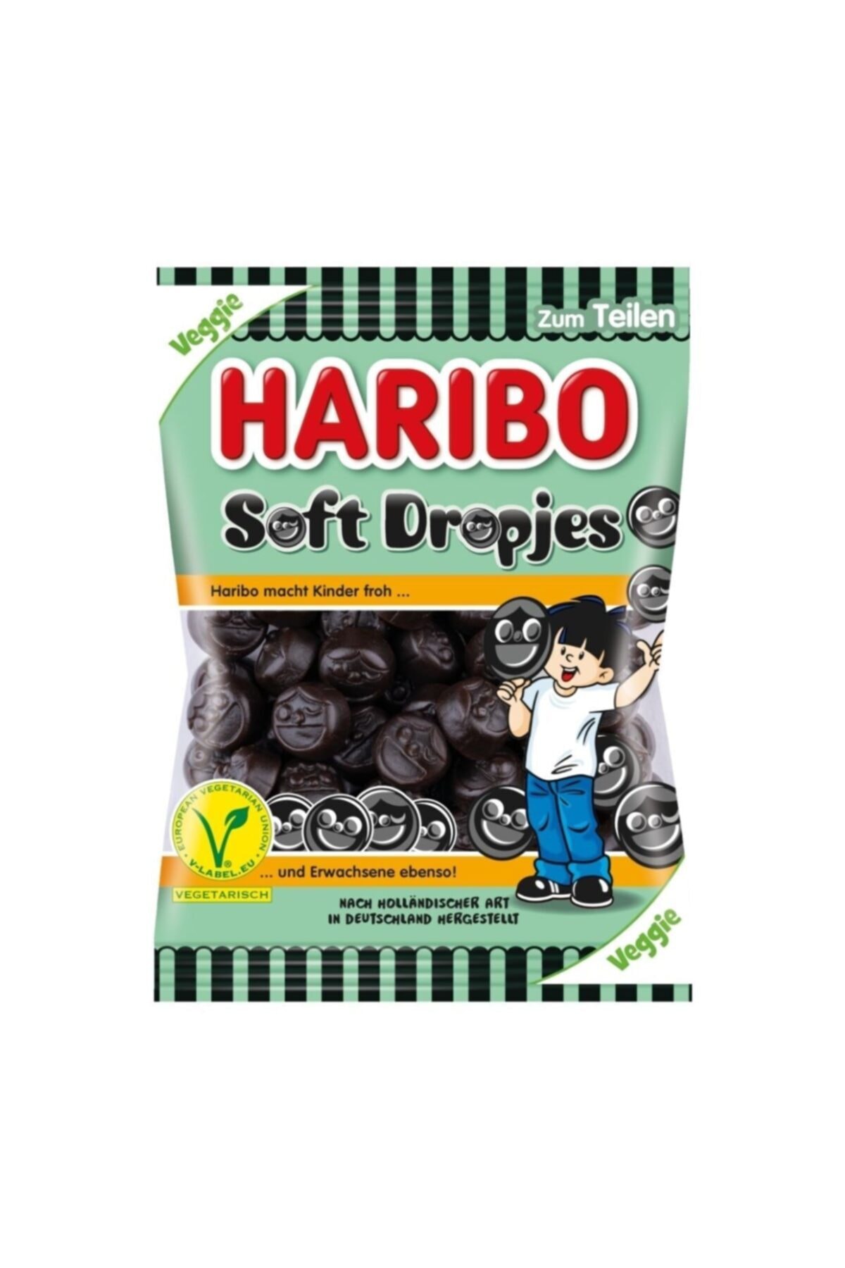 Haribo Soft Dropjes 175gr