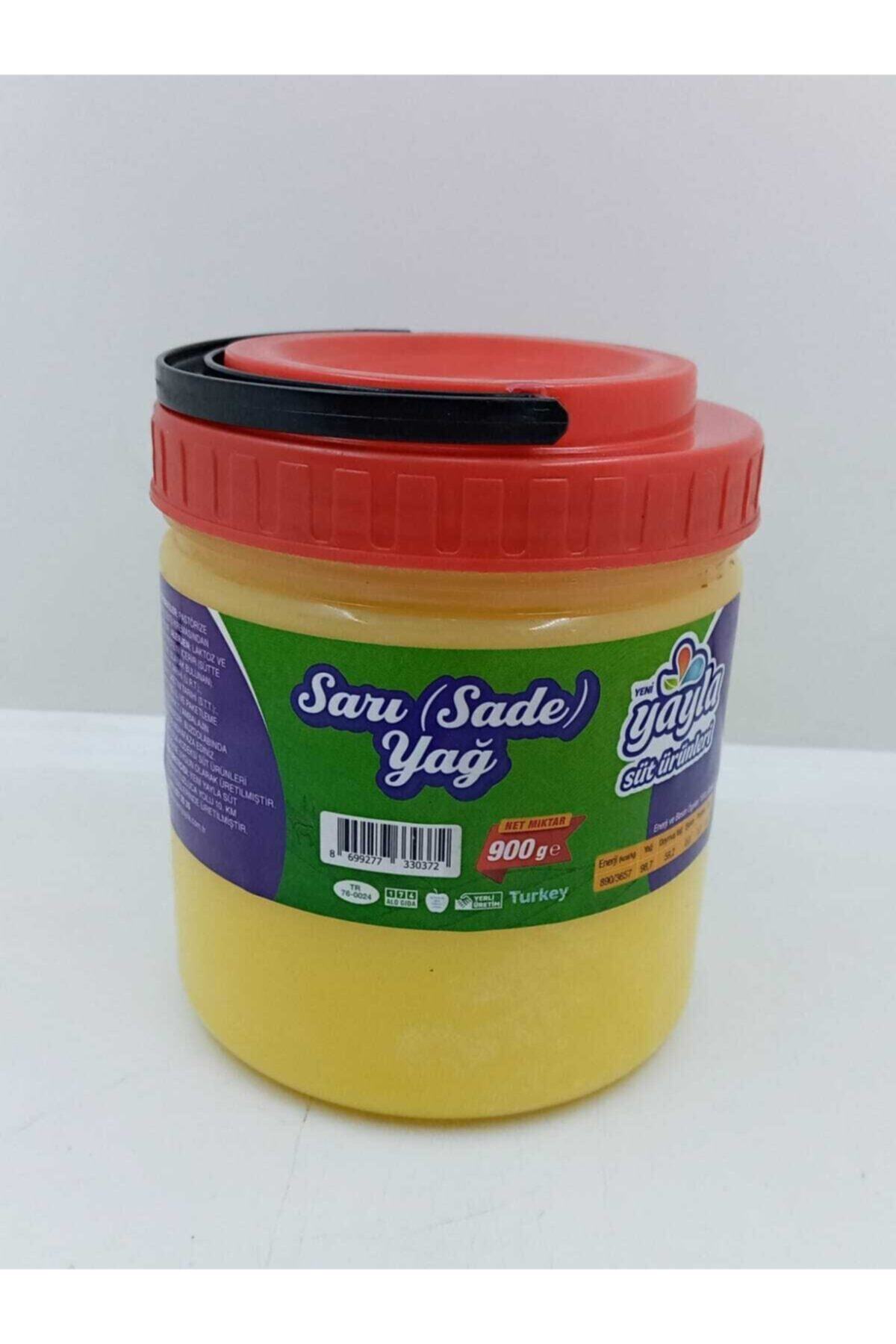 Yeni Yayla Süt Ürünleri Yayla Gurme Sade ( Eritilmiş Sarı ) Yağ 900 gr