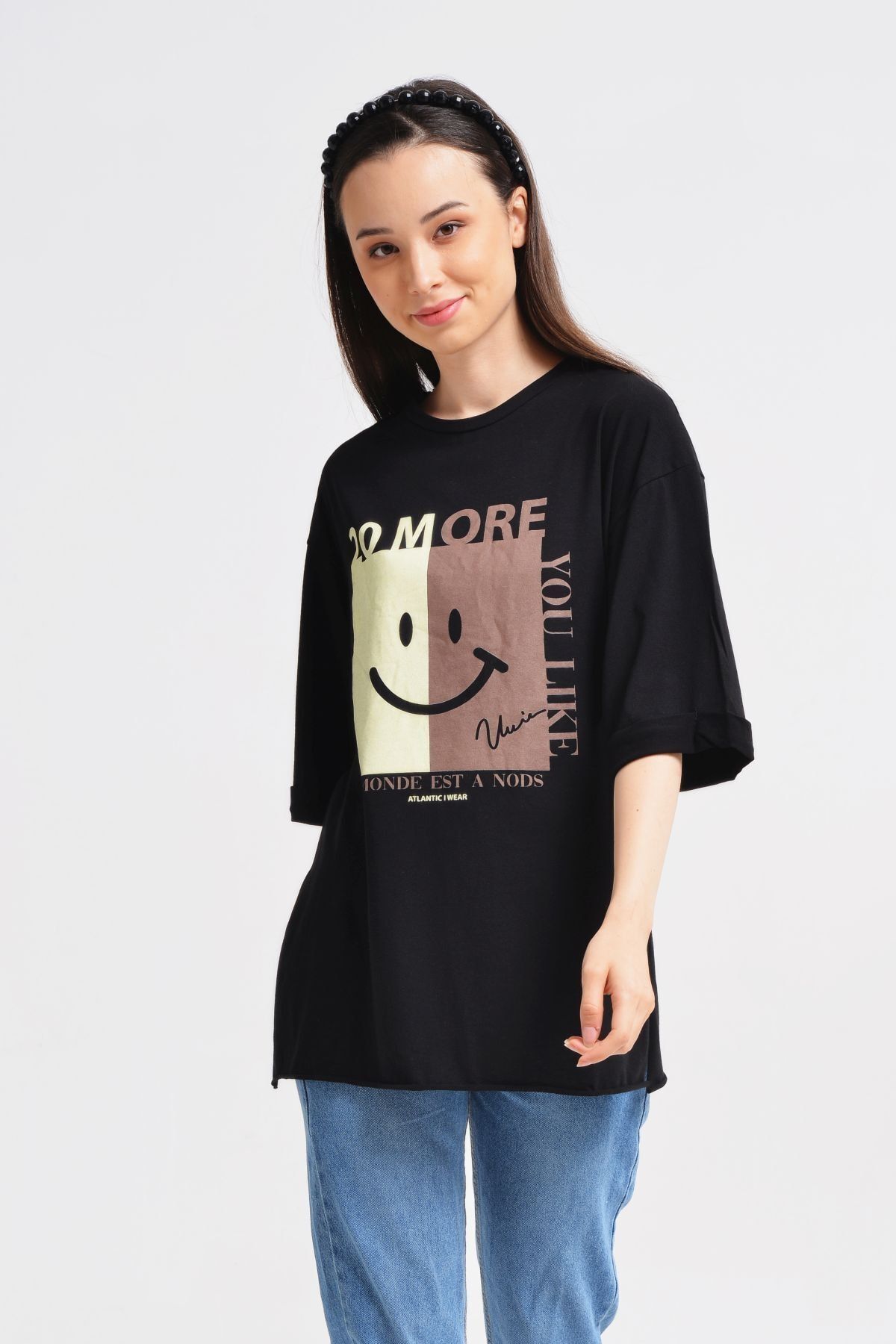 Nefise Baskılı Tshirt