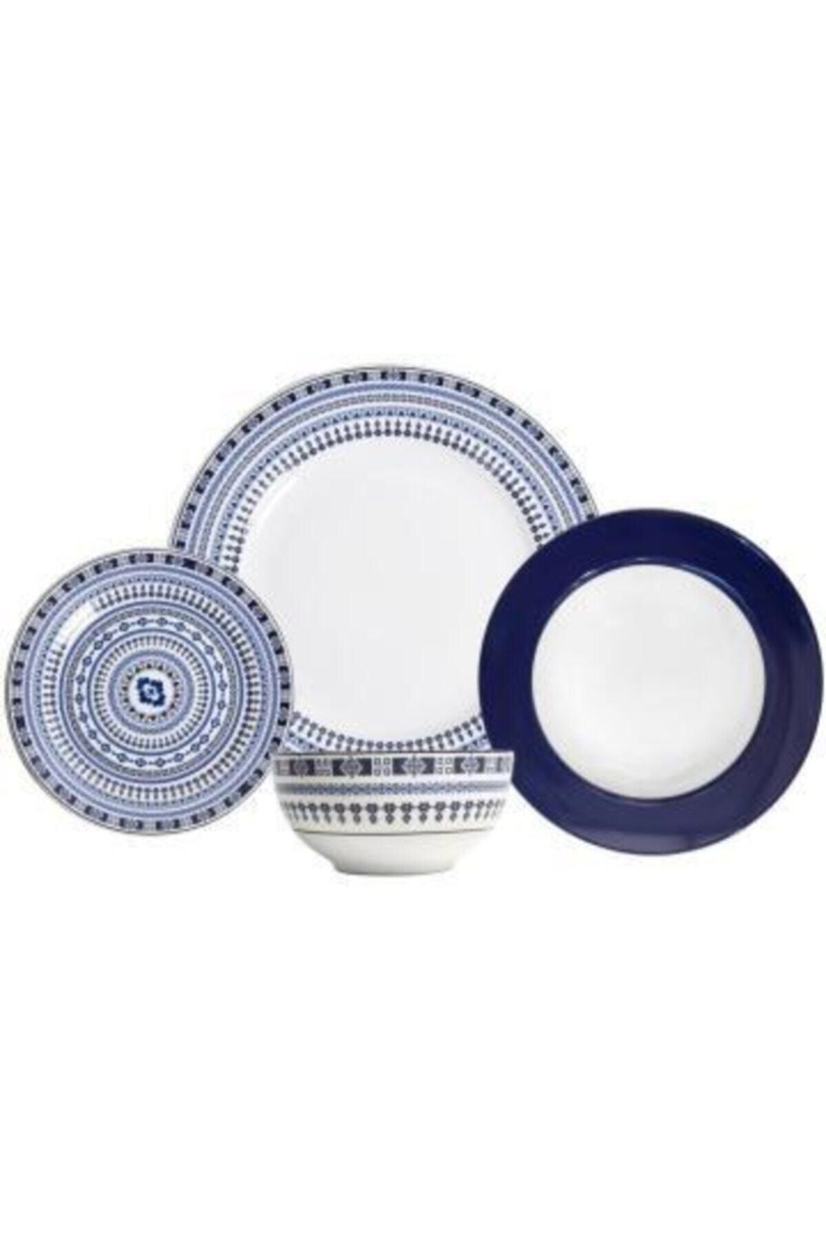 Lucky Art Lytp084 Jessica 24 Parça Bone Yemek Takımı