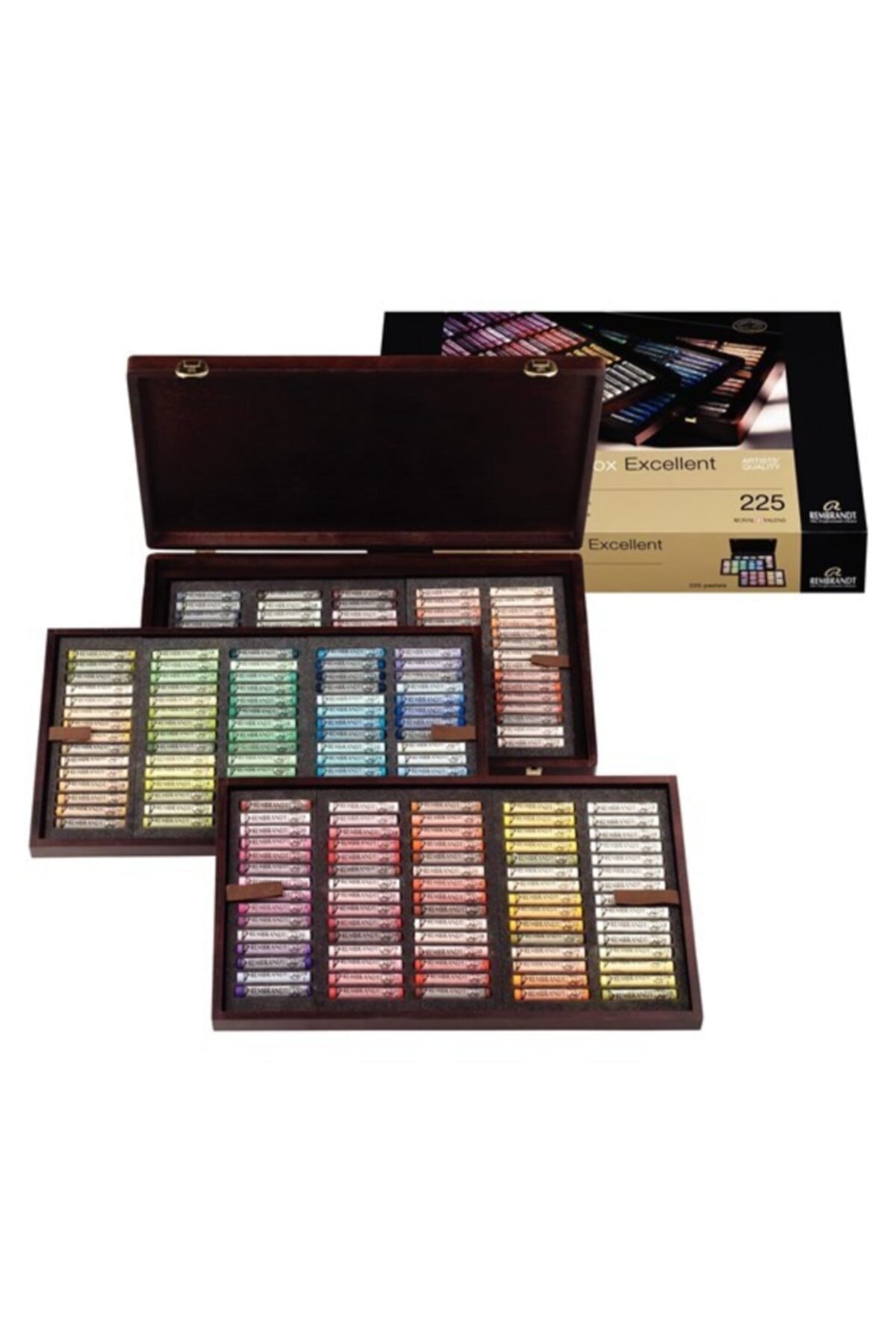 Rembrandt Soft Pastel Set 225 Li Ahşap