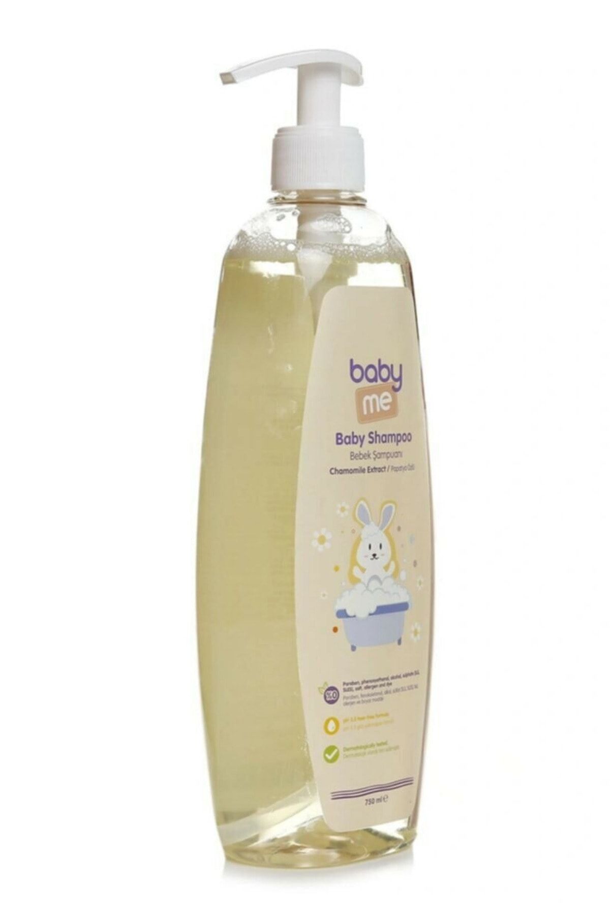 Baby&Me Bebek Şampuan 750 Ml Ve Bebek Banyo Süngeri