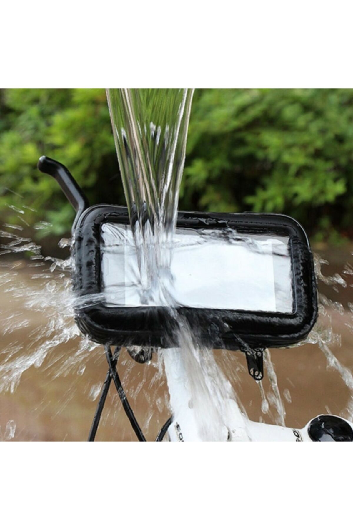 Kafe ss Sweet Smile Huawei Mate 40 Rs Porsche Design Motor Bisiklet Atv Cep Telefonu Tutucu Su Geçirmez Kılıf