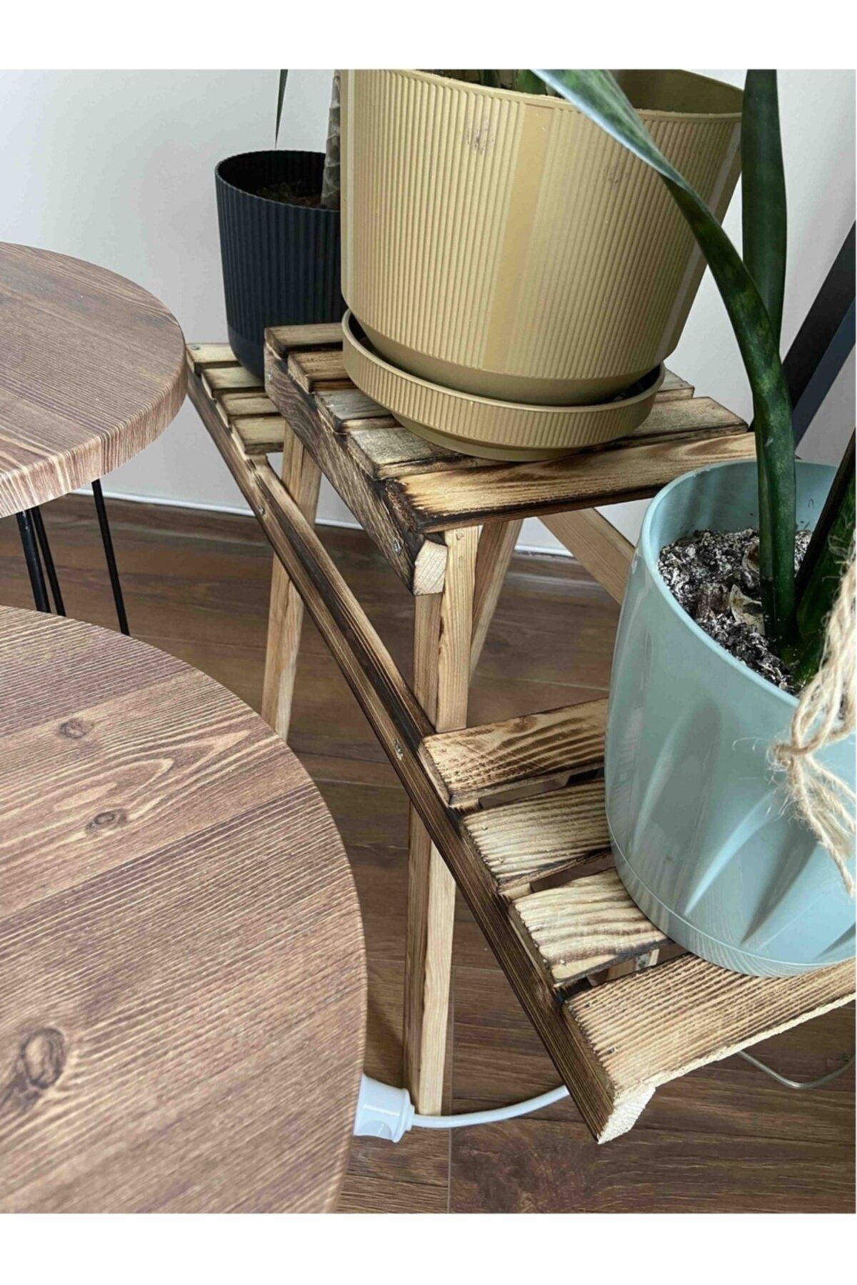 ahşapdekor Dekoratif Ahşap Çiçeklik