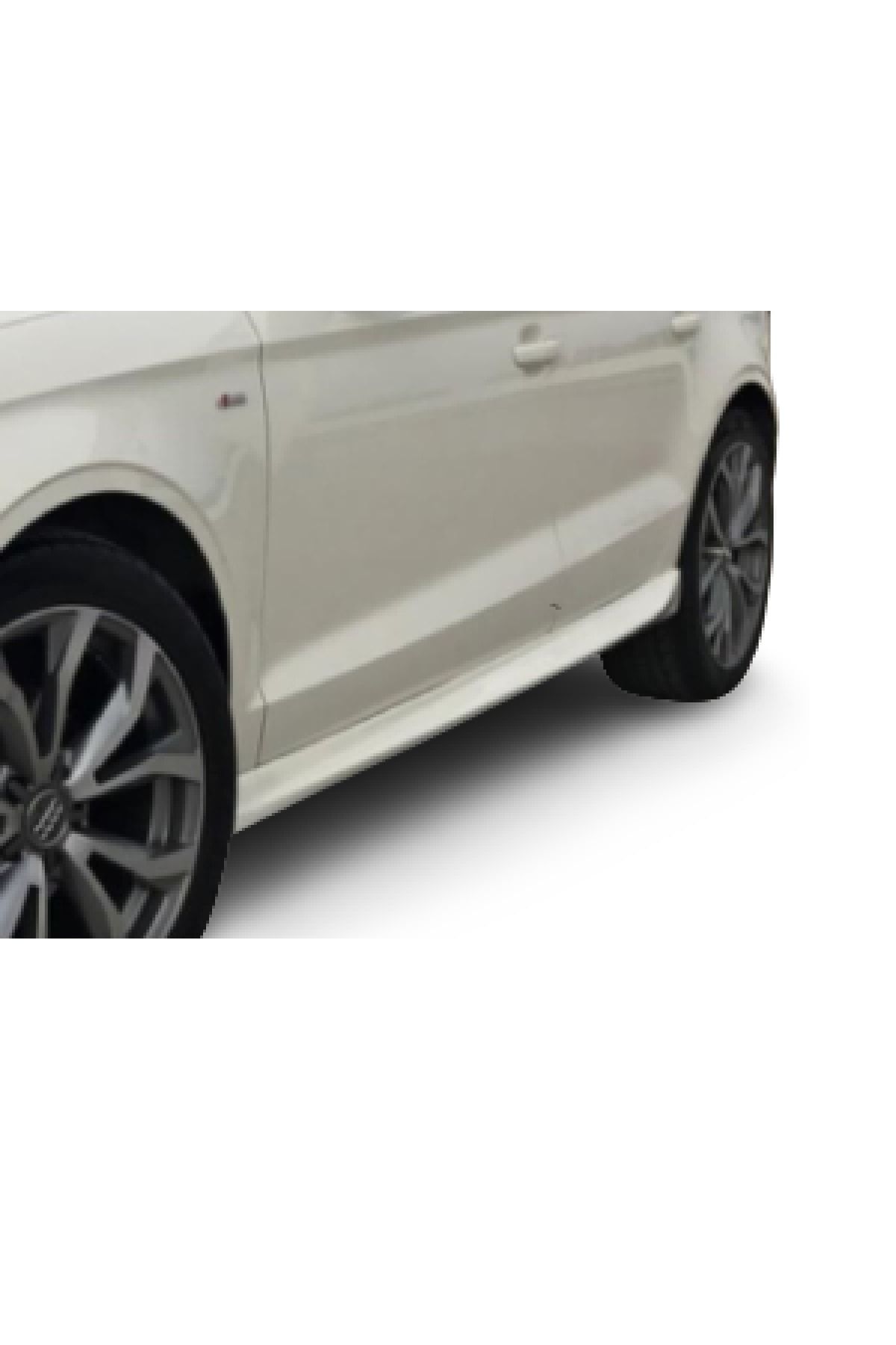 SML Dizayn Audi A3 Sedan 2013-2017 Aero Yan Marşpiyel Takımı, Yan Ek (abs Plastik) Boyasız