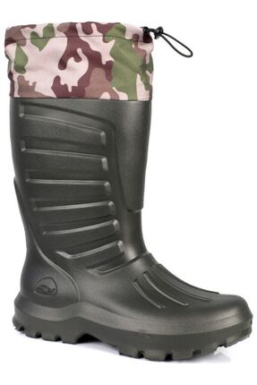 Içi Termal Çoraplı Hafif Unisex Avcı Çizmesi Image 2