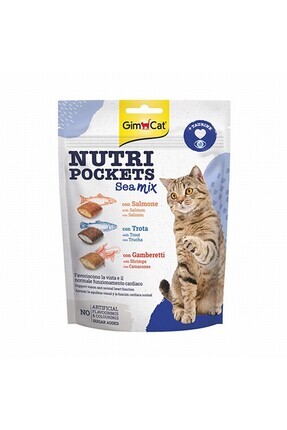Nutripockets Sea Mix Taurinli Kedi Ödülü 150 Gr Image 0