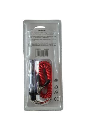 004-RC0019 RİCO Dijital Göstergeli Oto Elektrik Kontrol Kalemi – 12V / 24V Test ve Amper Ölçer Image 7