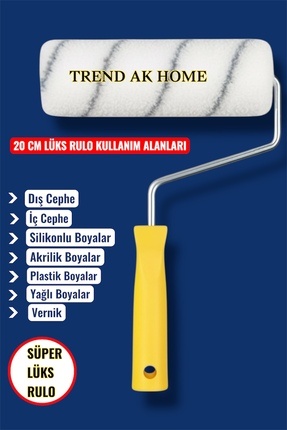 Lüks 20 Cm İç Dış Cephe Rulosu Sap - 20 cm - Profesyonel Image 1