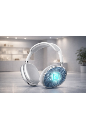 Kablosuz Bluetooth Kulaklık iOS Android Uyumlu Yüksek Ses Kalitesi Mikrofonlu Stereo Kulaklık Image 4