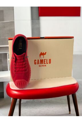 VİGOR UNİSEX LASTİKLİ MEMORY FOAM ÖZEL BURUN KORUMALI SÜET TOPUK DESTEKLİ  KETEN SNEAKER Image 2