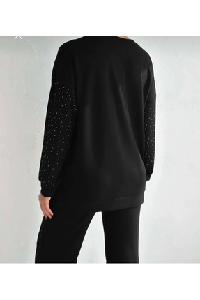 Taşlı Modal oyhso kumaş takım ve tesettür Image 2