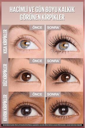 Lash Sensational Body Maskara - Hacimli ve Gün Boyu Kalkık Görünen Kirpikler Image 2