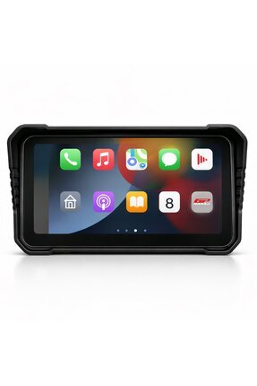 GP VOVEL M-790 6.25” Ekran Ön Arka Kameralı Motosiklet CarPlay Android Auto Multimedya Navigasyon Si Image 5
